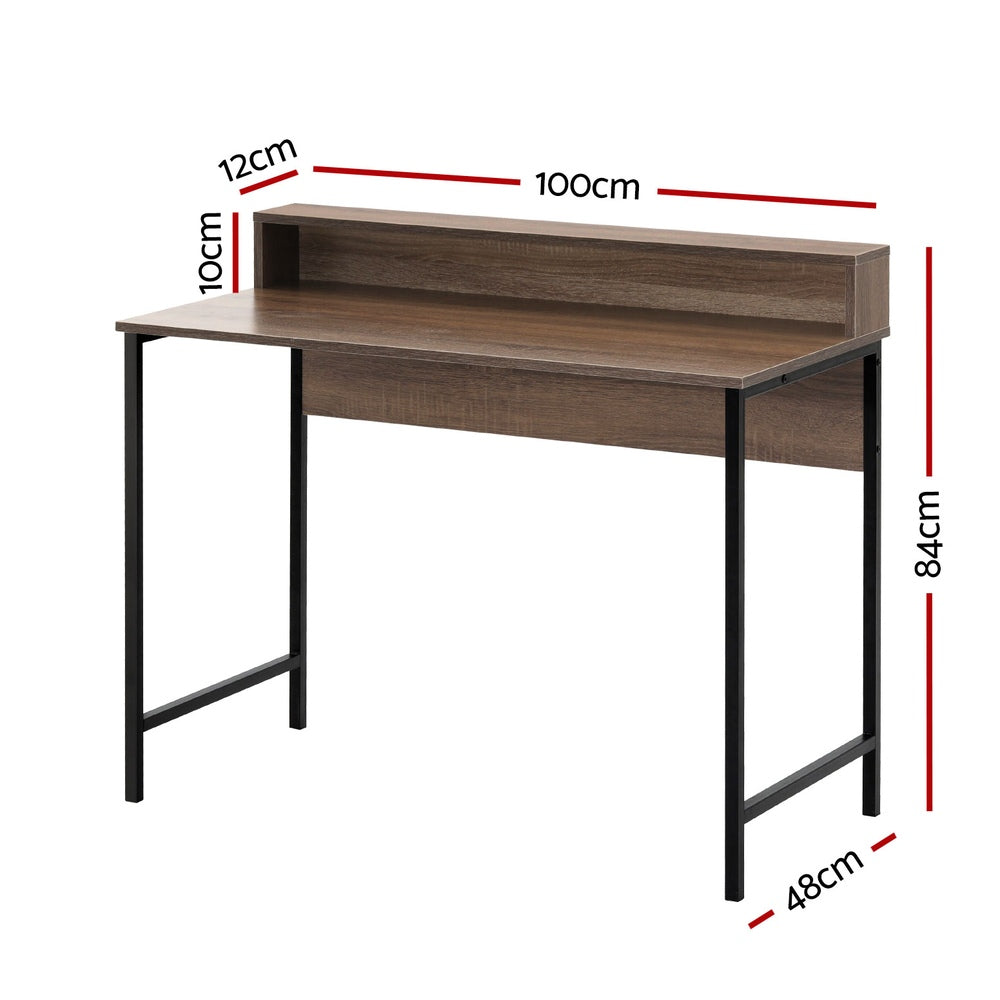Artiss Computer Desk Metal Study Student Office Table