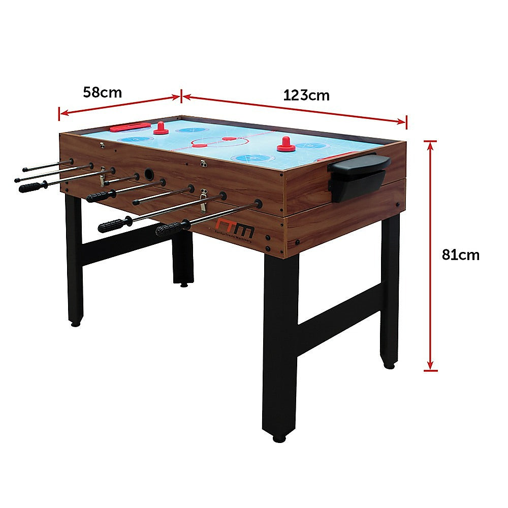 4FT 3-in-1 Games Foosball Soccer Hockey Pool Table Table