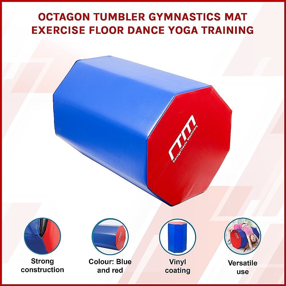 Octagon Tumbler Gymnastics Mat Exercise Floor Dance Yoga Training
