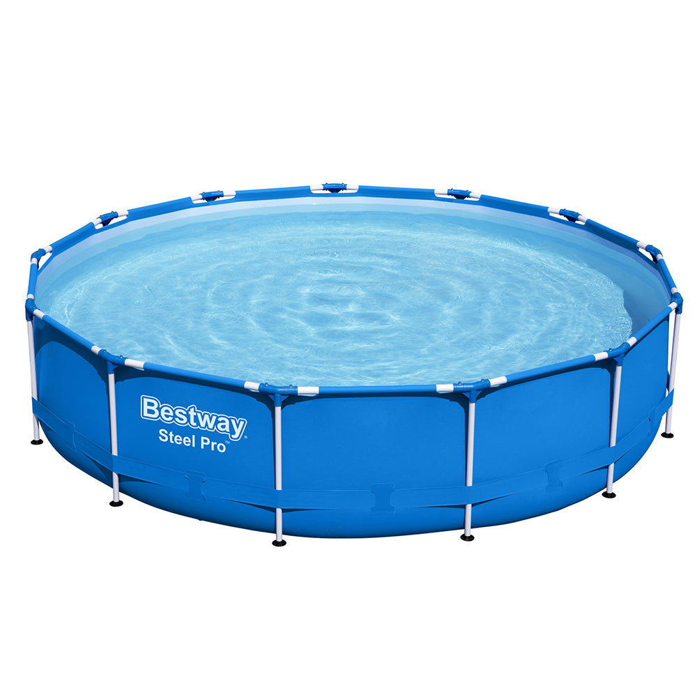 Bestway Swimming Pool Above Ground Filter Pump Steel Pro� Frame Pools 3.96M
