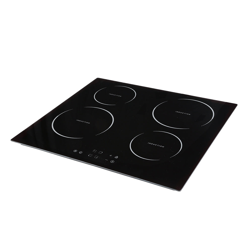 Devanti Induction Cooktop 60cm Ceramic Glass 4 Burner
