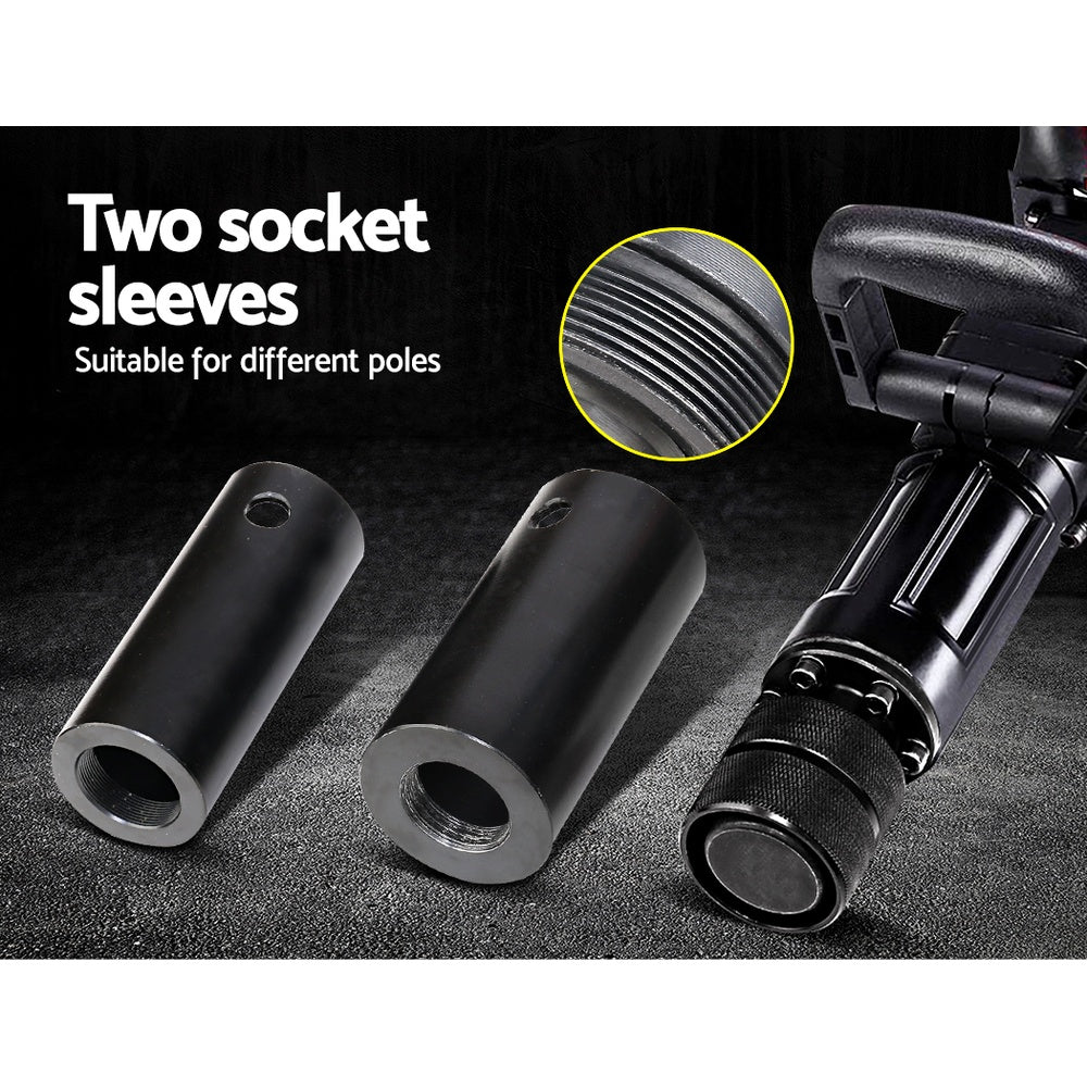 GIANTZ 2in1 Petrol 36cc Pile Post Driver and Jack hammer Star Demolition Jackhammer