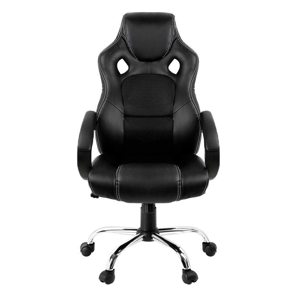 Artiss Maverick Gaming Chair Office Chairs Black