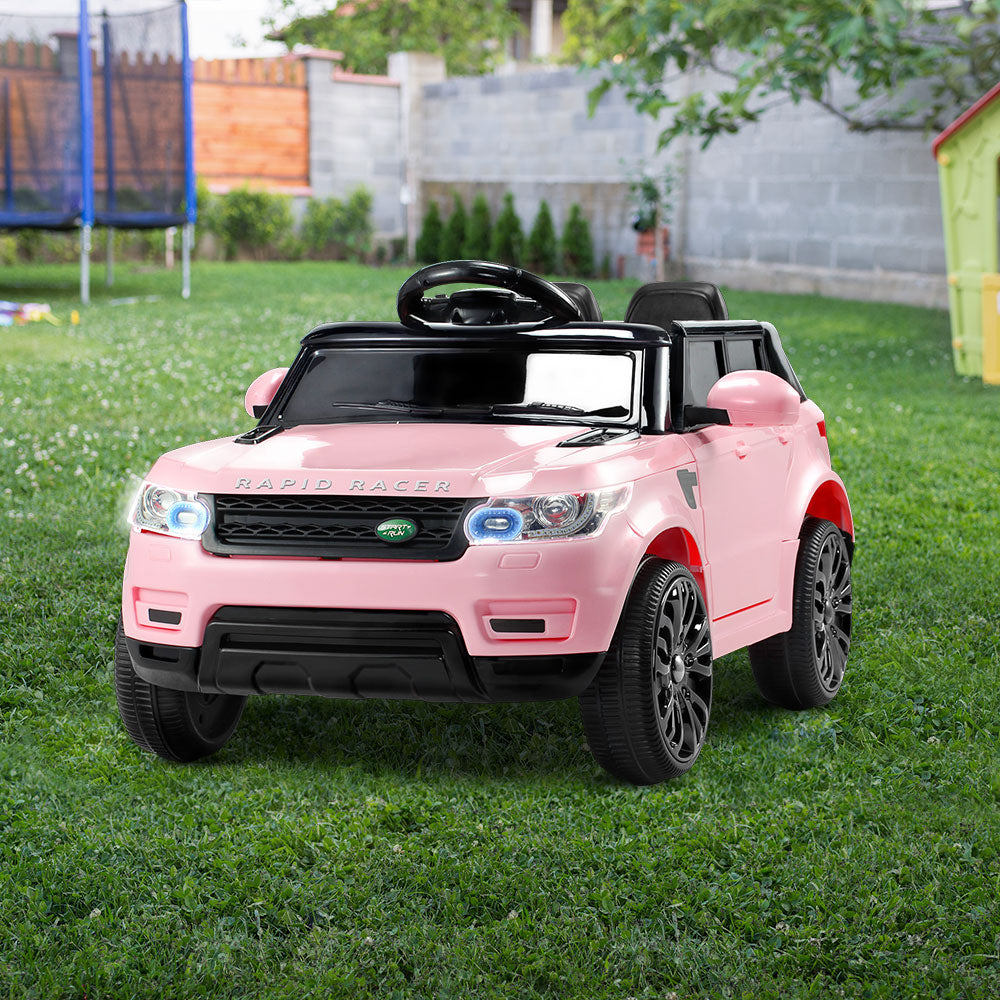 Rigo Ride On Car Kids Electric Ride On Cars SUV Remote 12V Pink