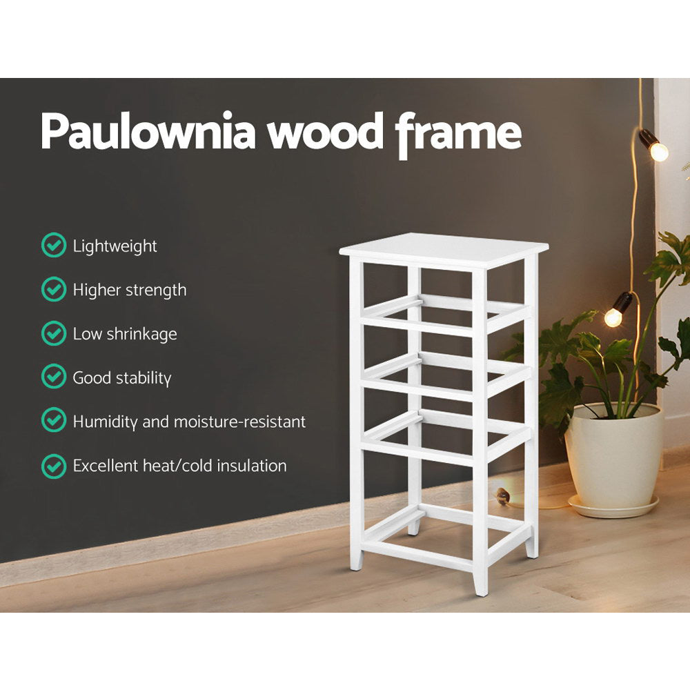 Artiss Chest of Drawers Bedside Table Side Table Storage Cabinet White