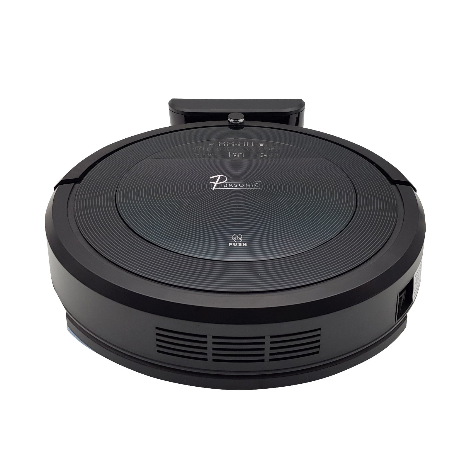 Pursonic i9 Robotic Vacuum Cleaner Carpet Floor Dry Wet Mopping Auto Robot Black Black