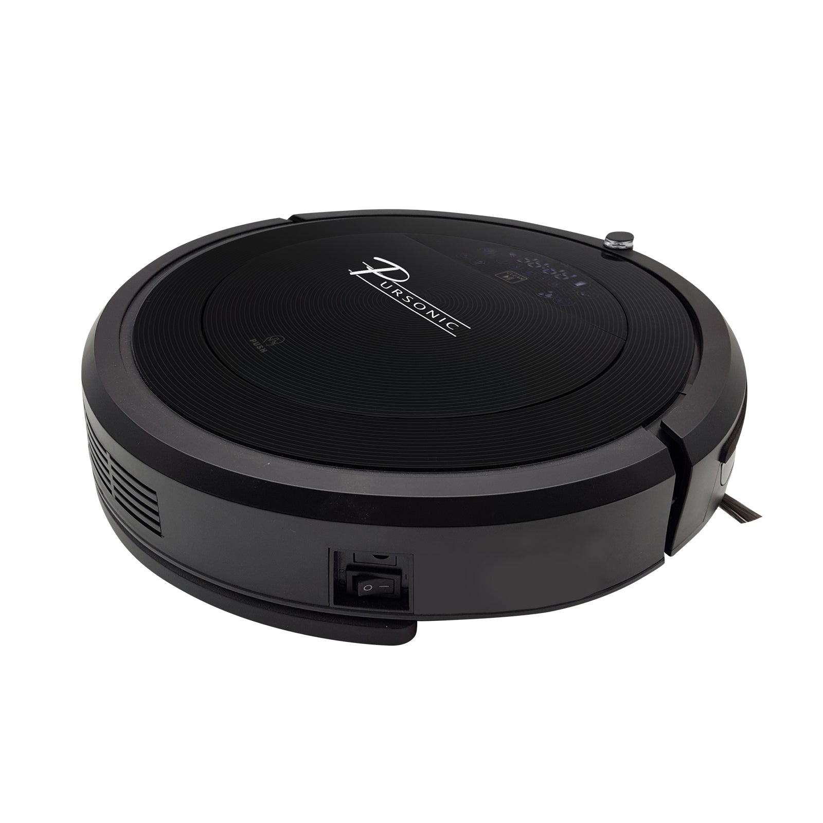 Pursonic i9 Robotic Vacuum Cleaner Carpet Floor Dry Wet Mopping Auto Robot Black Black
