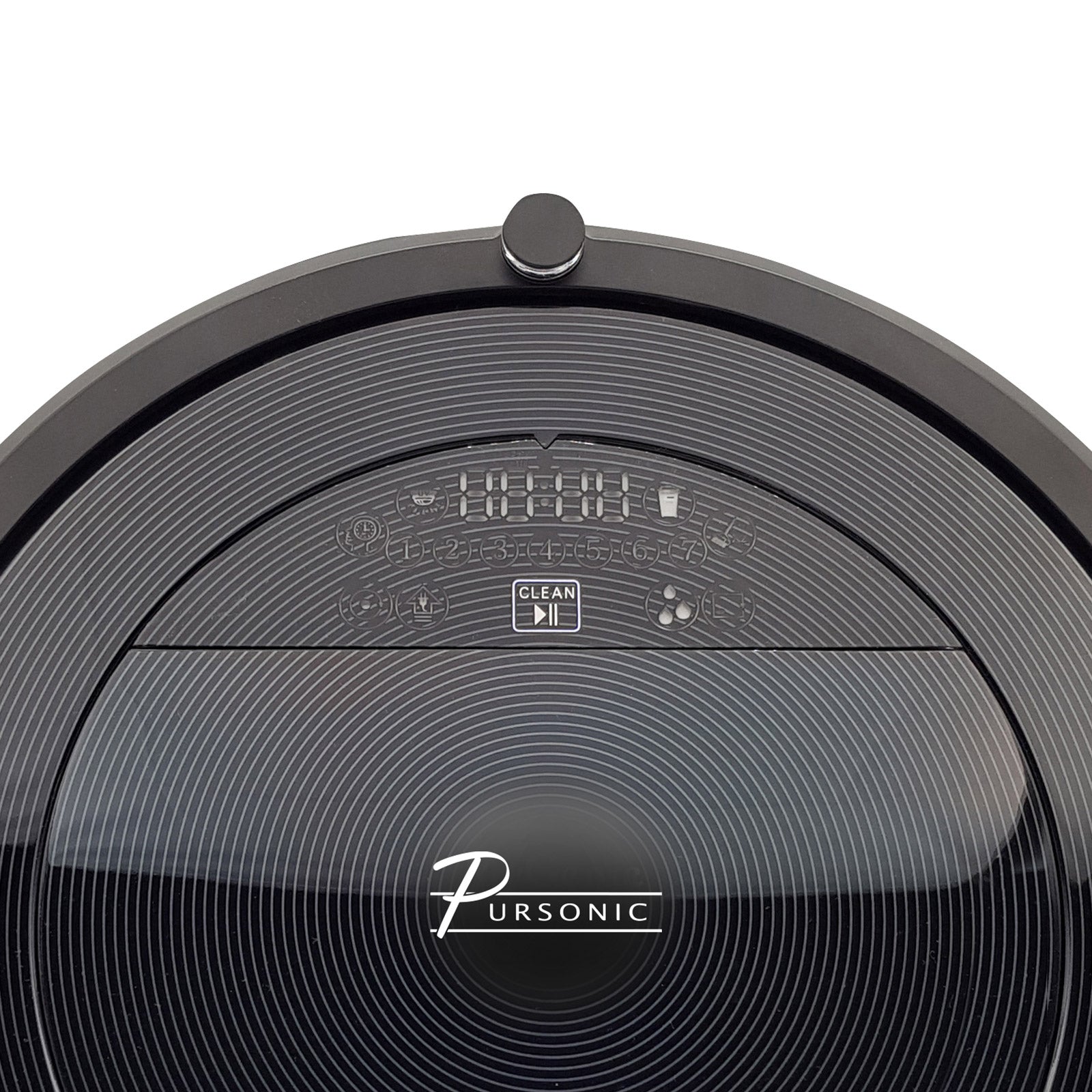 Pursonic i9 Robotic Vacuum Cleaner Carpet Floor Dry Wet Mopping Auto Robot Black Black