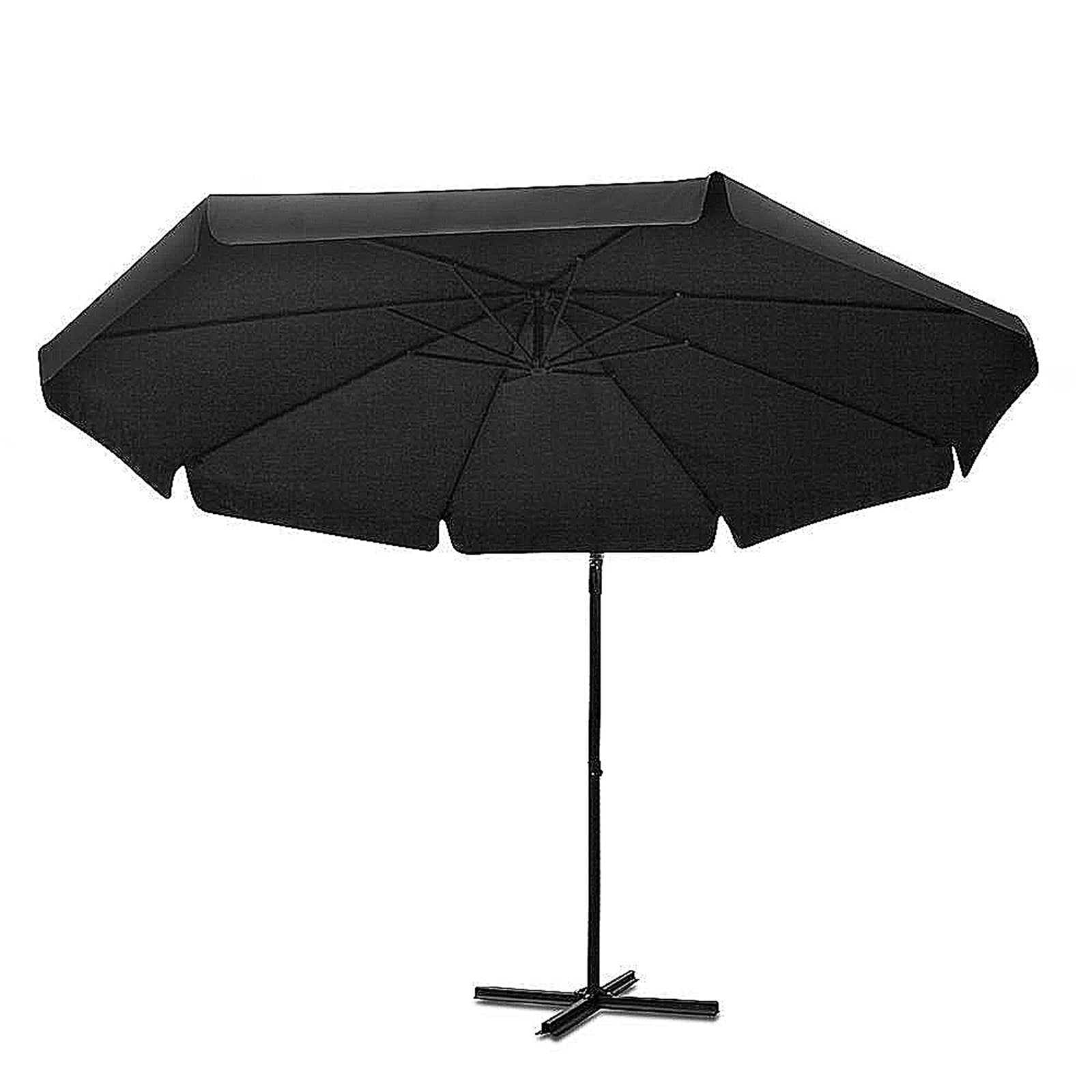 Arcadia Furniture 3M Outdoor Umbrella Grey Cantilever Garden Beach Patio Pool