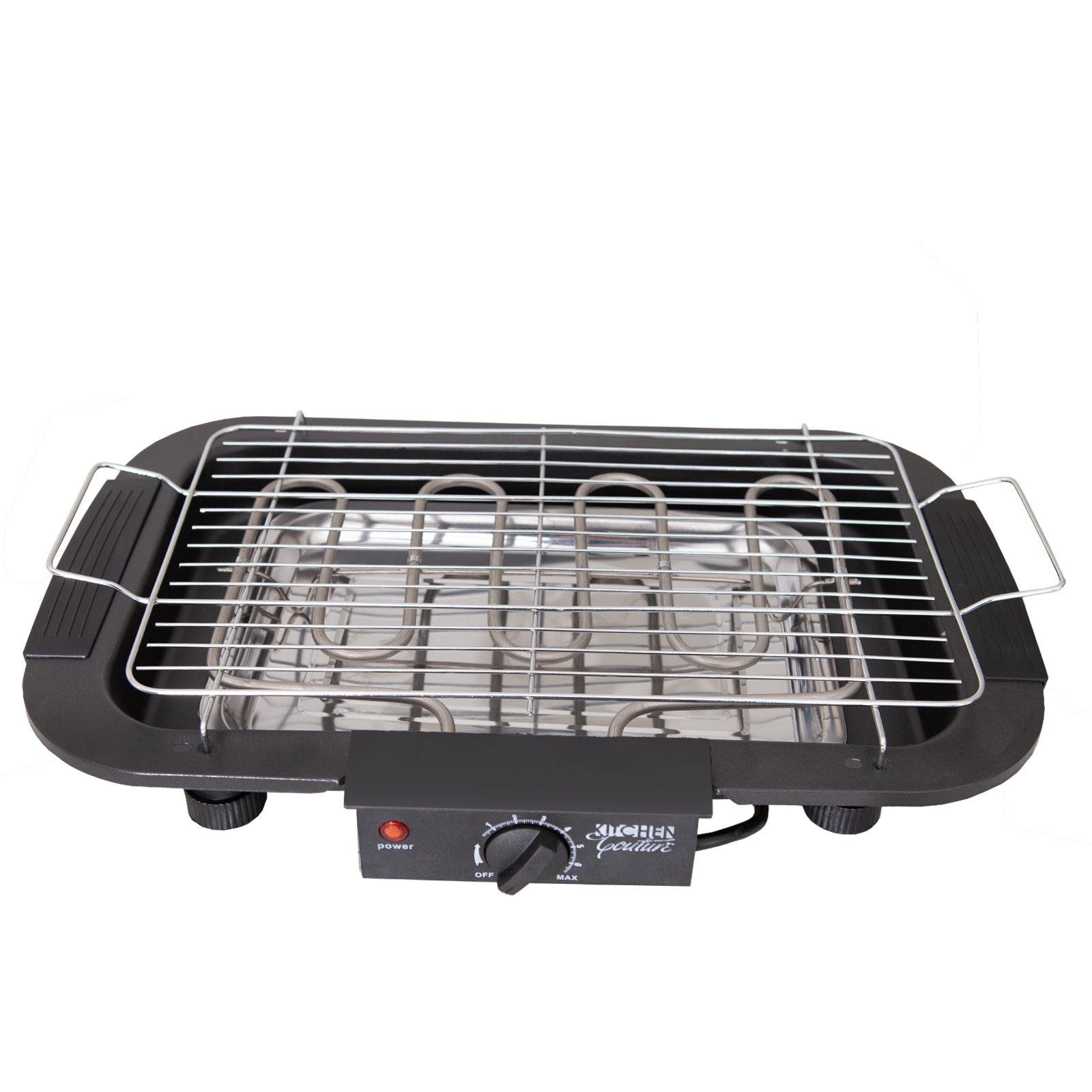 Kitchen Couture Teppanyaki Grill Electric Non Stick BBQ Table Top Black