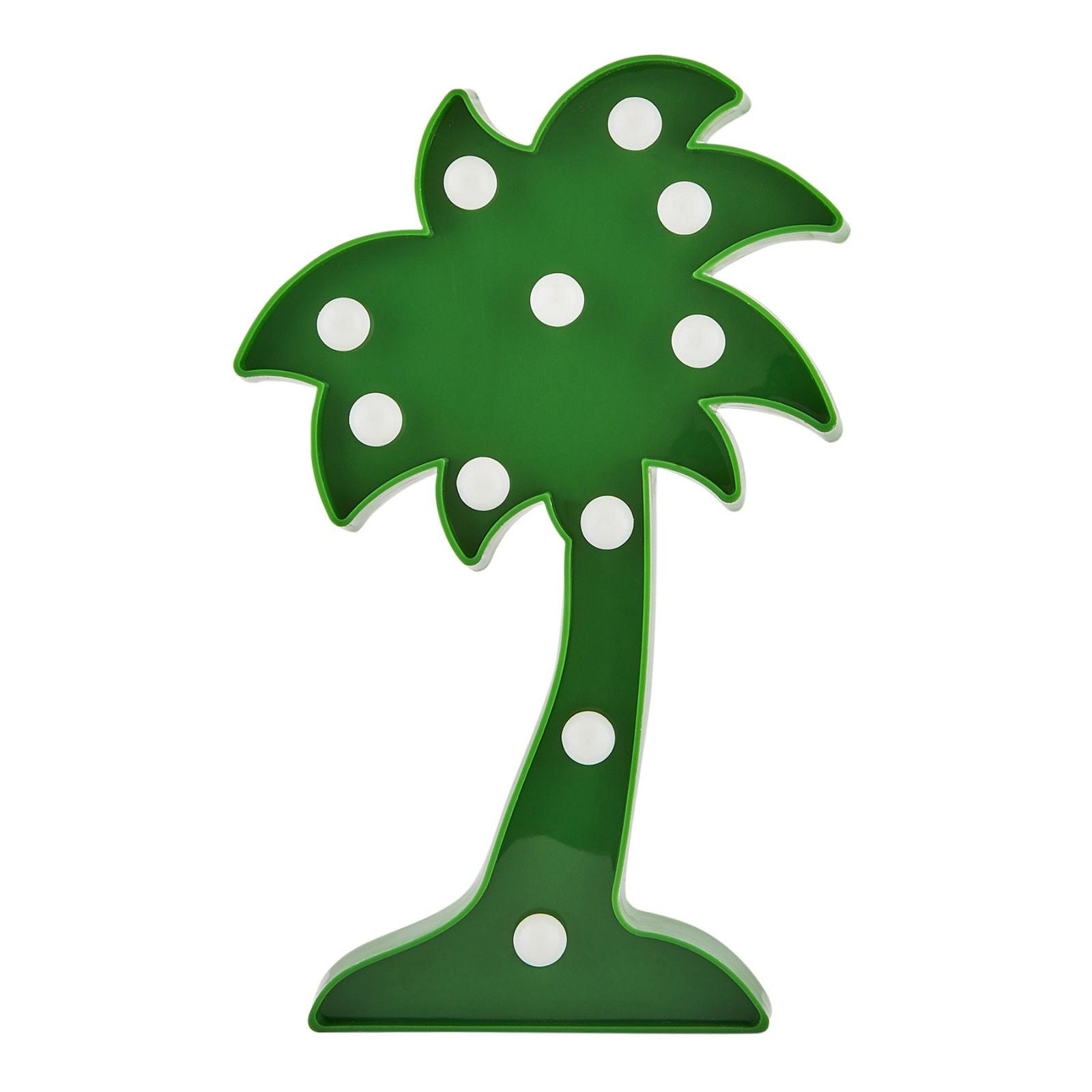 Milano Night Lights Novelty LED Lamp Friday Weekend House Party Decor Bedside - Palm Tree