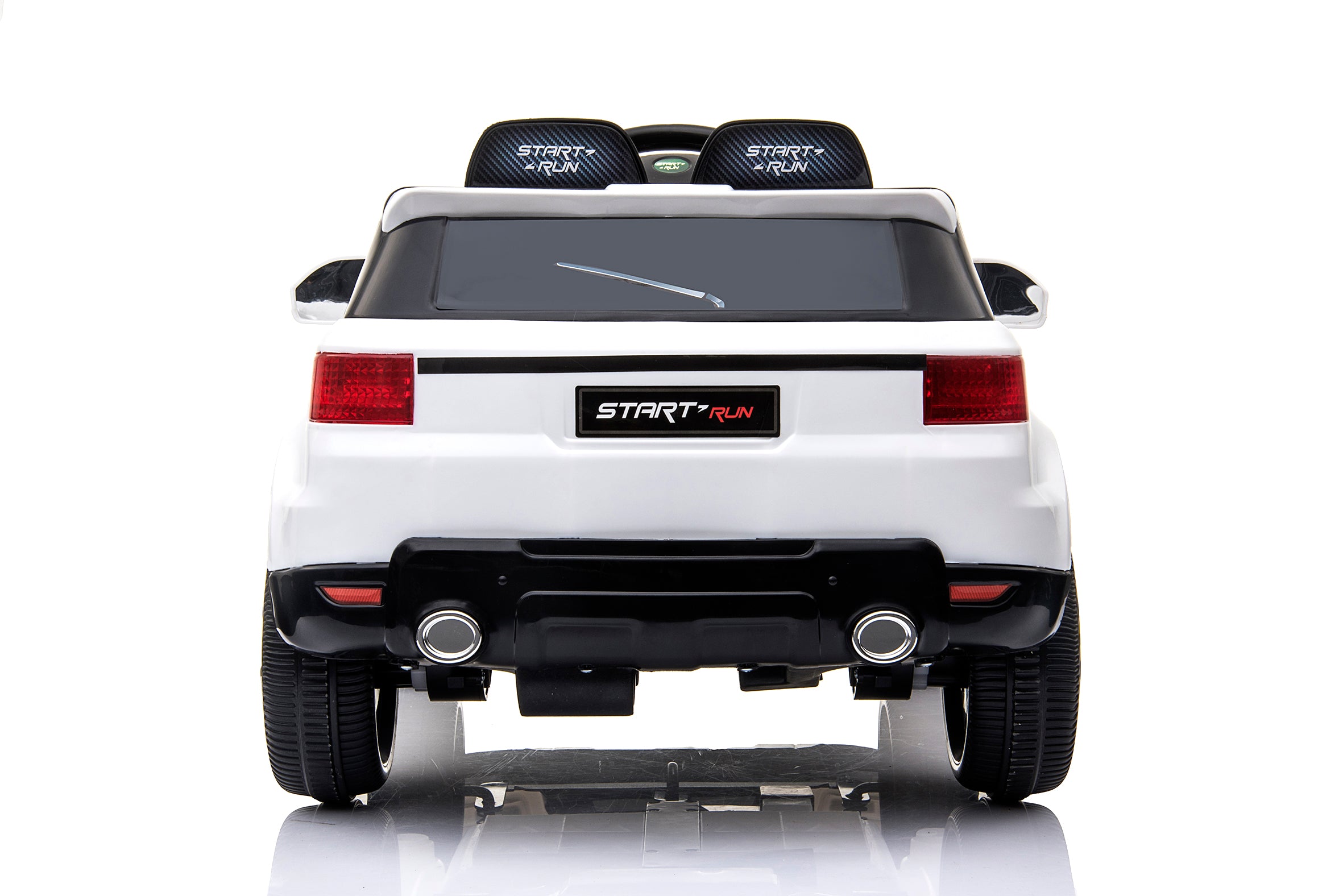 Kids Ride-On Car Range Rover Inspired White w/ Remote MP3 And Electric Battery