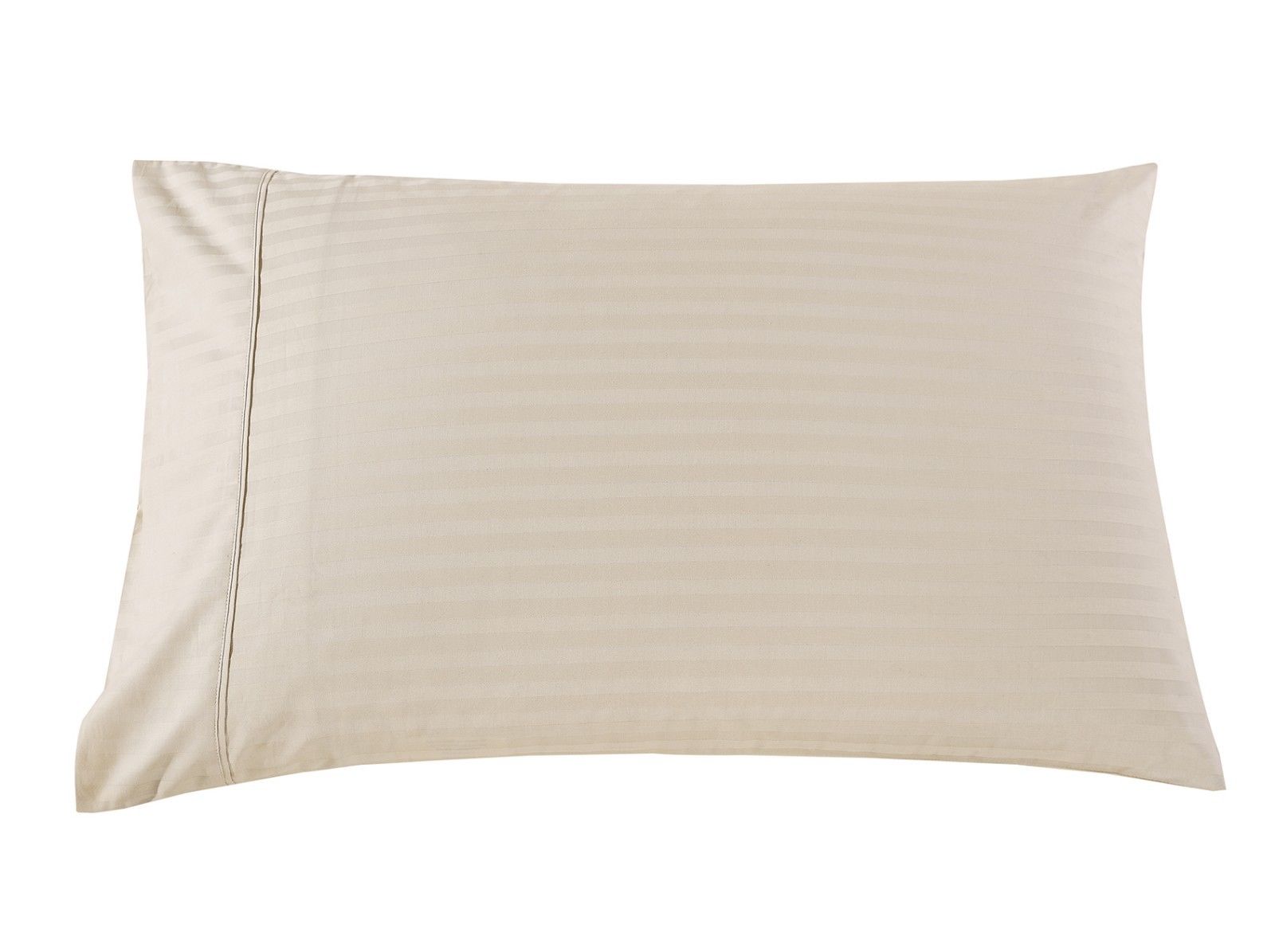 Kensington 1200 Thread Count 100% Egyptian Cotton Sheet Set Stripe Hotel Grade - Single - Sand