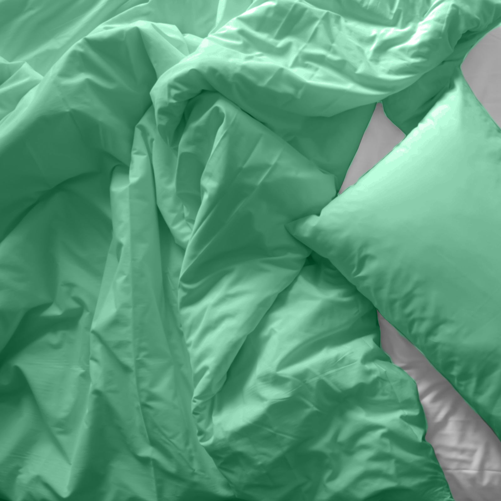 Royal Comfort Bamboo Blended Quilt Cover Set 1000TC Ultra Soft Luxury Bedding - Queen - Green