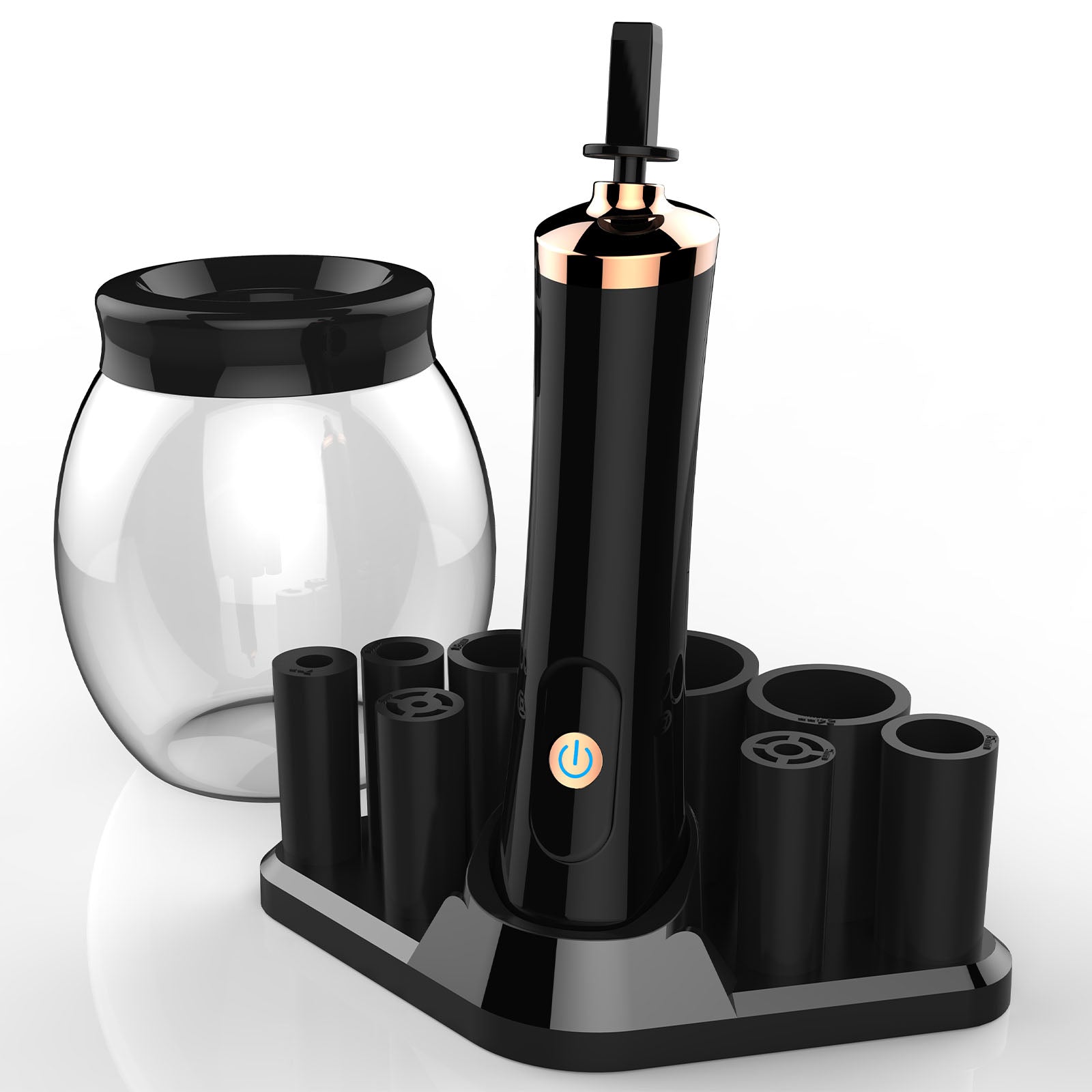 Paris Glam Makeup Brush Cleaner Electric Make-up Brush Cosmetic Cleanser & Dryer