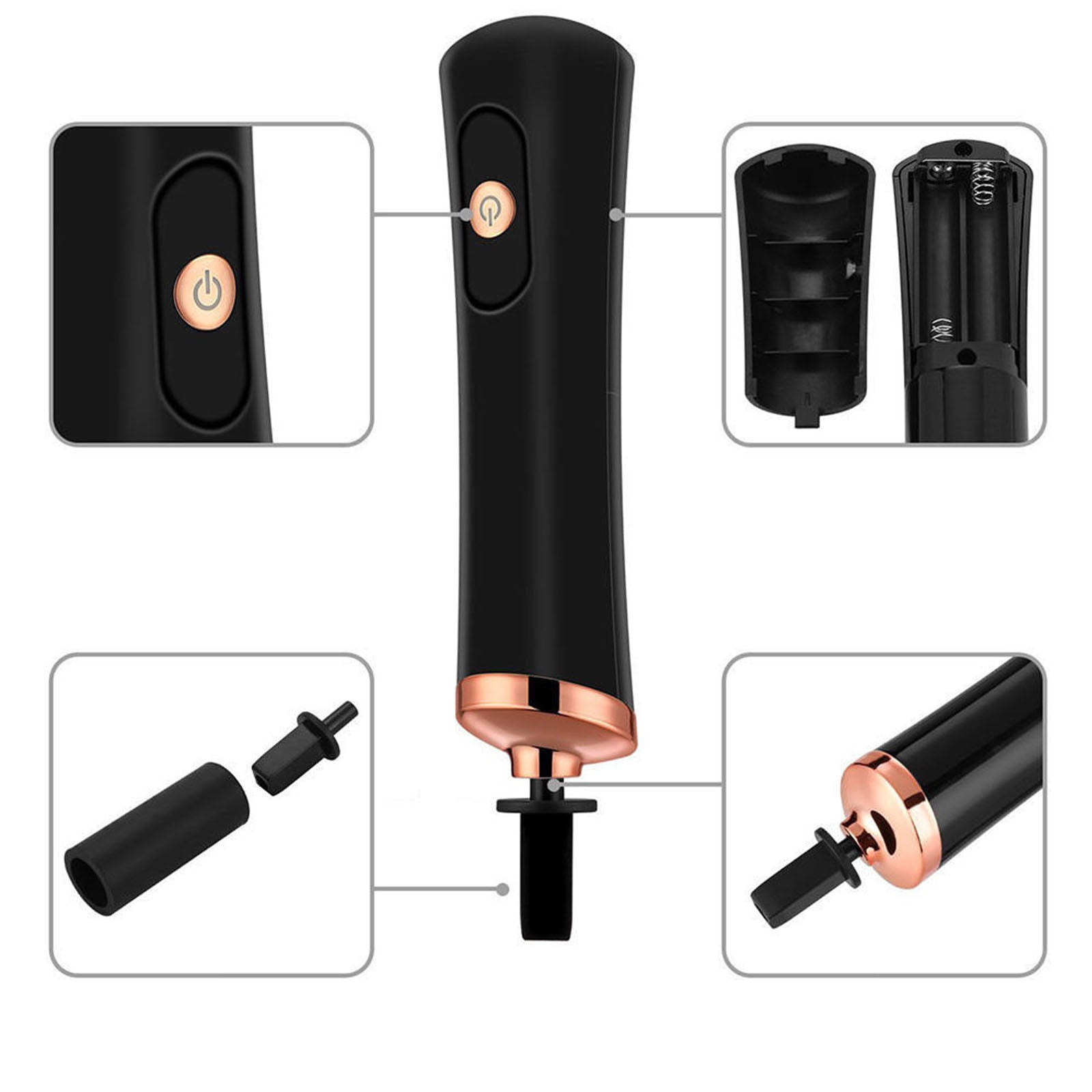 Paris Glam Makeup Brush Cleaner Electric Make-up Brush Cosmetic Cleanser & Dryer