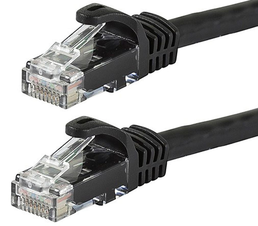 ASTROTEK CAT6 Cable 10m - Black Color Premium RJ45 Ethernet Network LAN UTP Patch Cord 26AWG