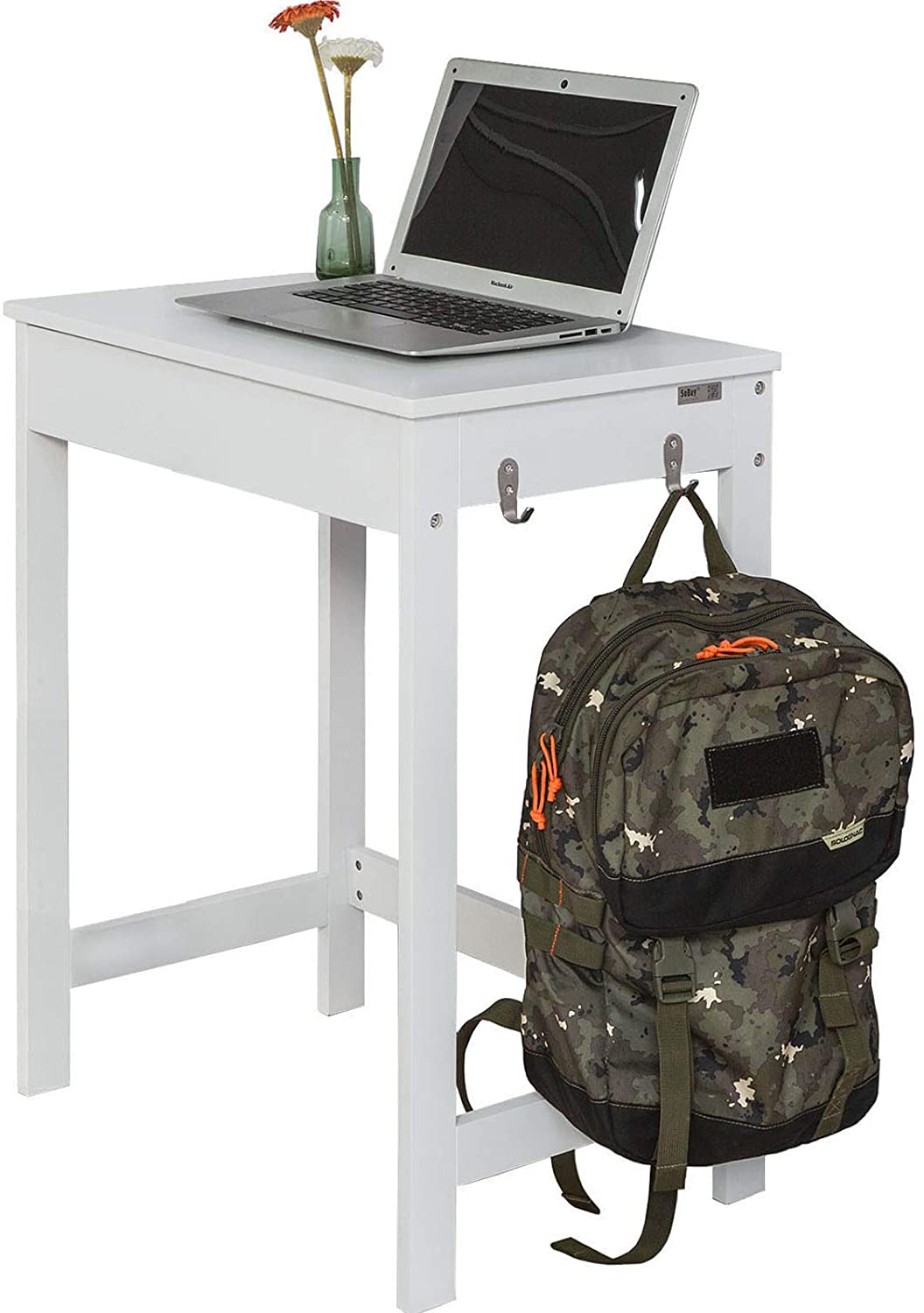 White Computer and Study Desk