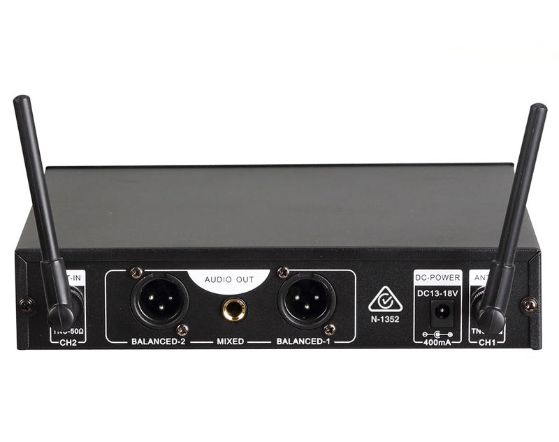 Twin Wireless Microphone System MIC88