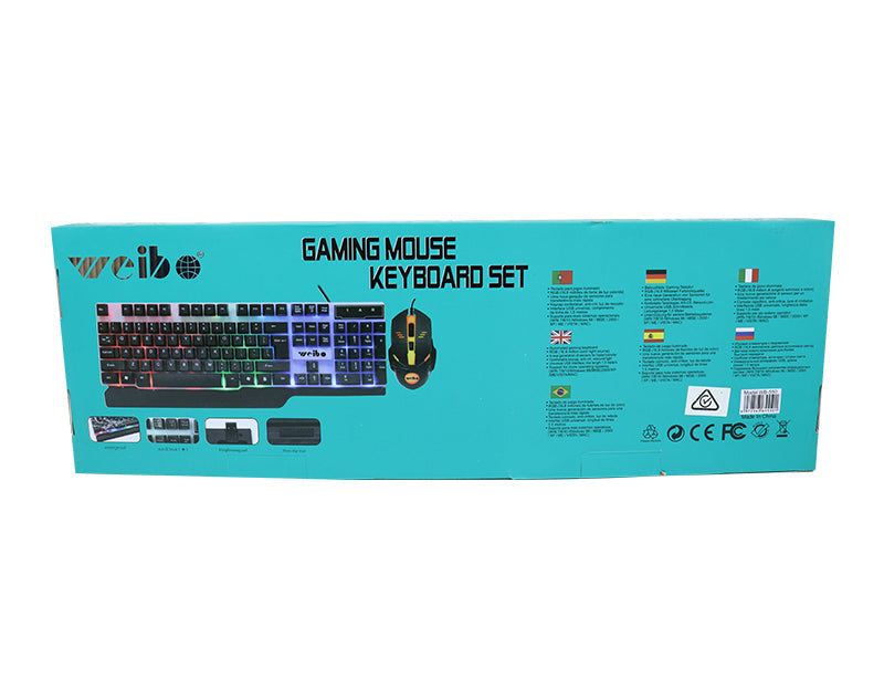 Gaming Keyboard Mouse Set WB-550