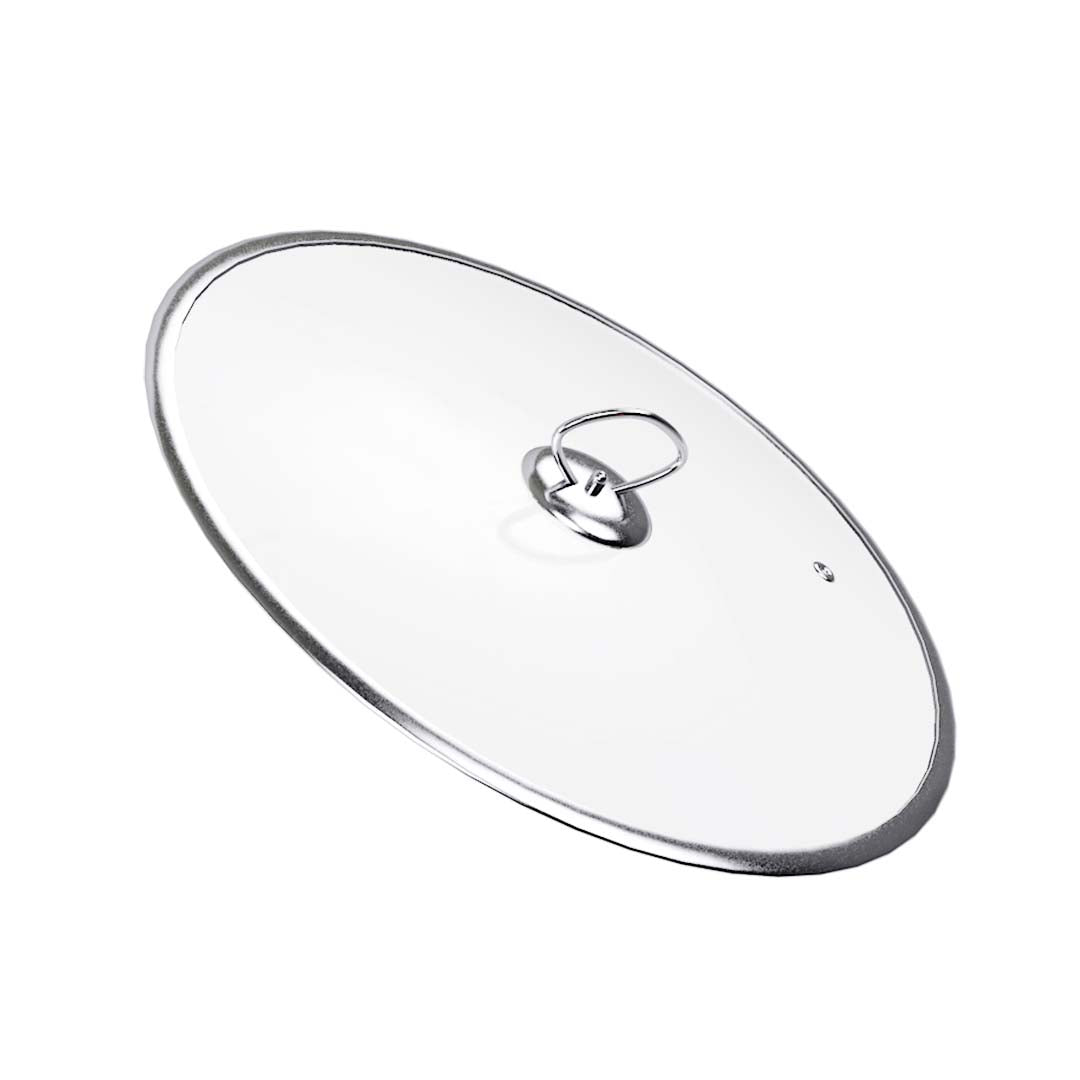 SOGA Dual Burners Cooktop Stove, 30cm Cast Iron Frying Pan Skillet and 28cm Induction Casserole