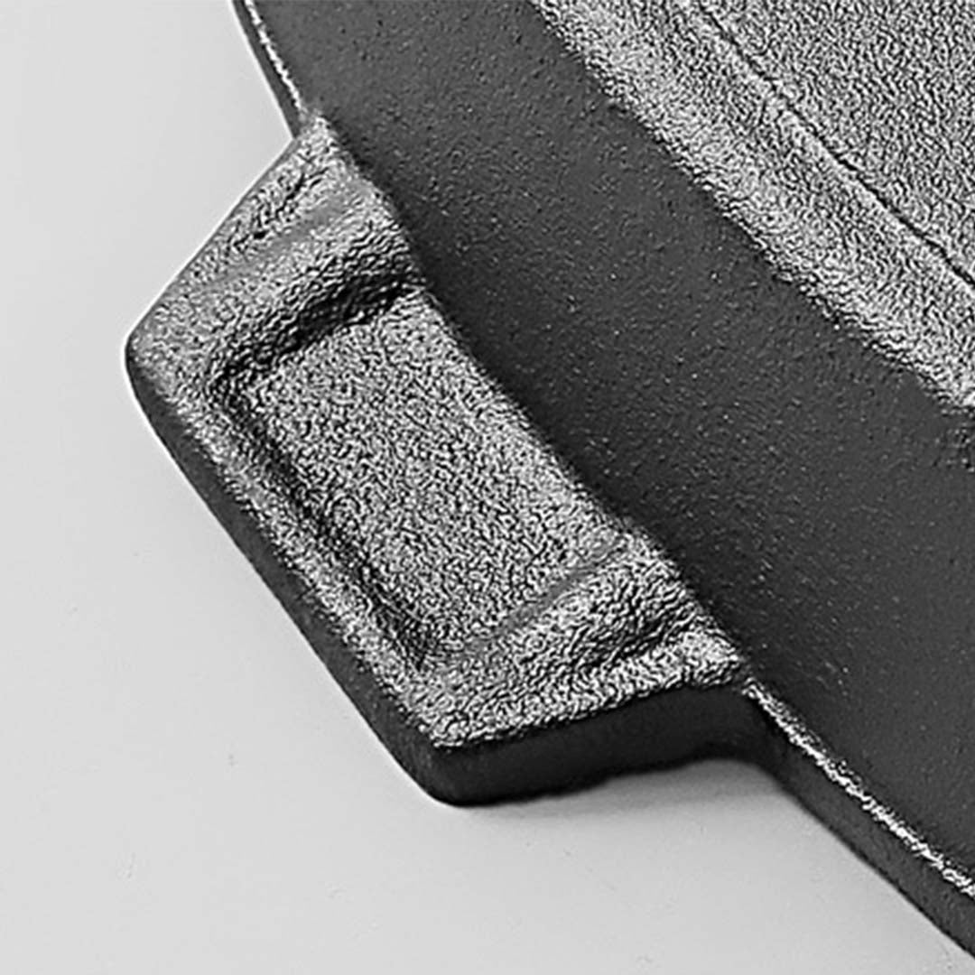 SOGA 2X 33cm Cast Iron Rectangle Bread Cake Baking Dish Lasagna Roasting Pan