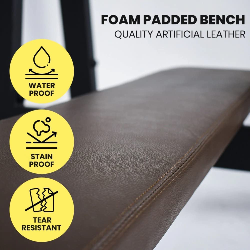 Sardine Sport Olympic Flat Weight Bench Press, Multifunctional Strength Training&Home Gym System