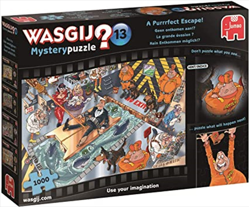 Wasgij 500 Piece Puzzle - Mystery Retro Masgik Express
