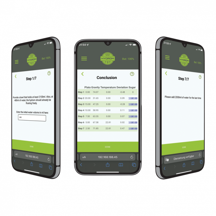 Hydrom Wifi Hydrometer & Hydrometer