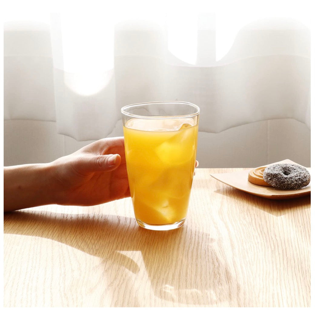 ADERIA Tebineri Fluid Thickened Beer Glass 370ML x3