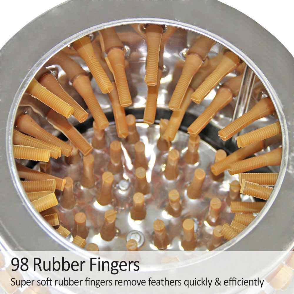 30cm Bird Feather Plucker Machine - Electric Automatic Quail Pigeon Defeathering