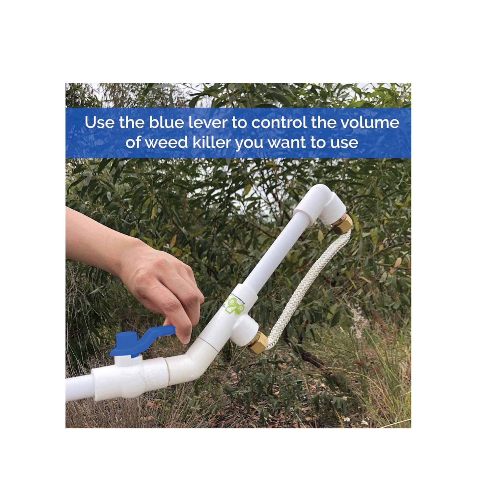 Hand Held Weed Wiper 1L - Herbicide Rope Wick Applicator For Gardening Sprayer