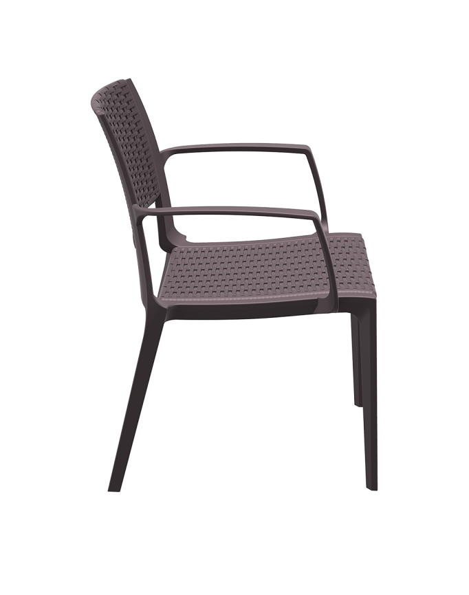 Capri Armchair - Chocolate