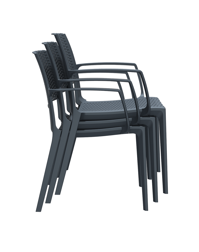 Capri Armchair - Chocolate