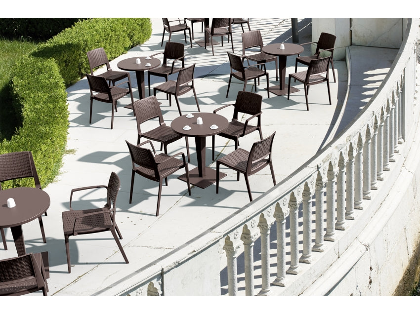 Capri Armchair - Chocolate