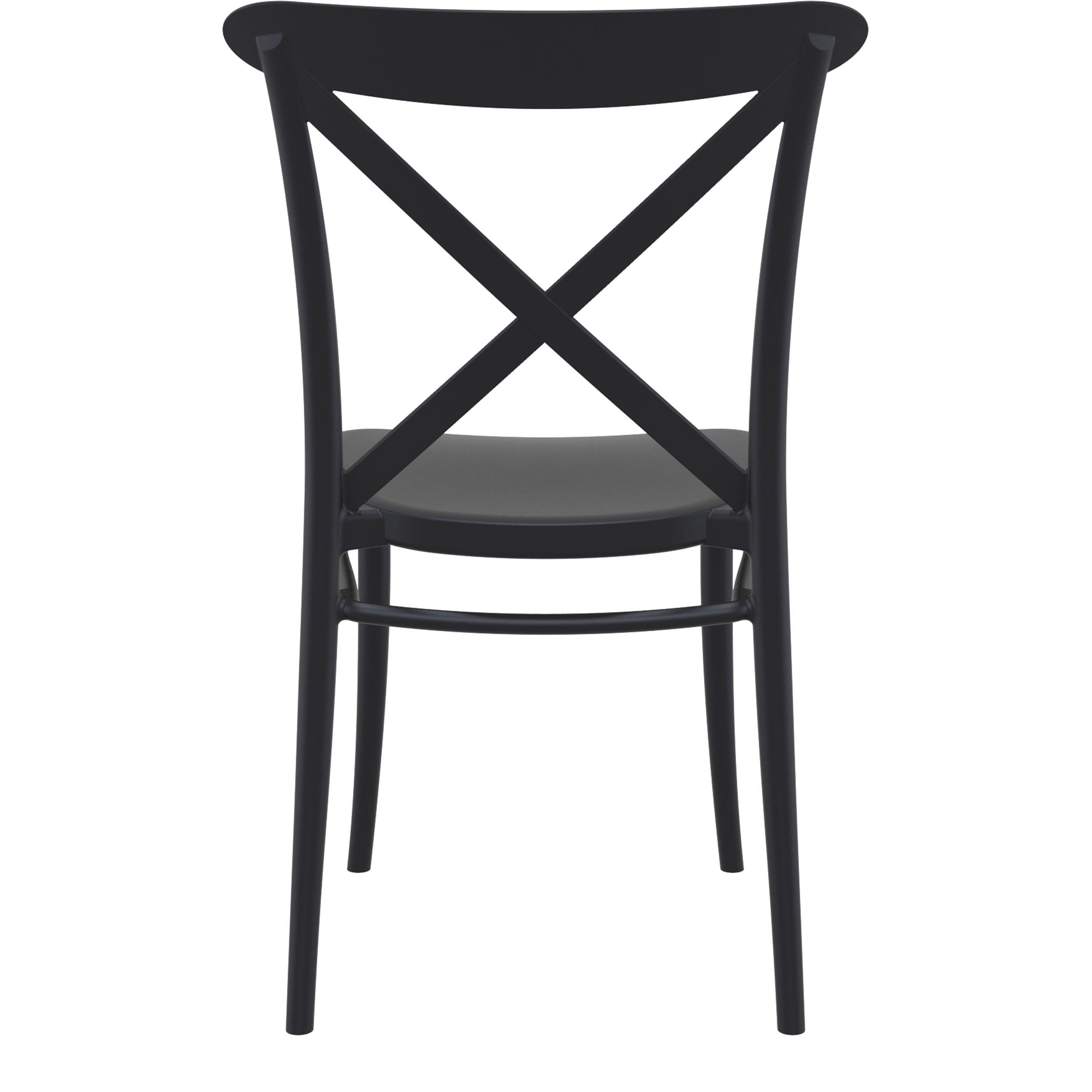 Cross Chair - Black