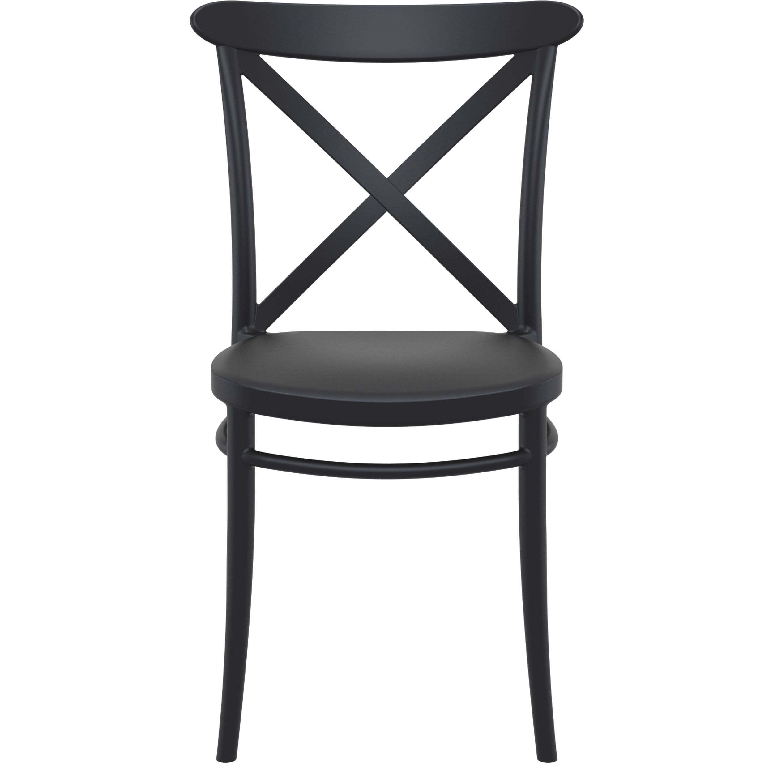 Cross Chair - Black