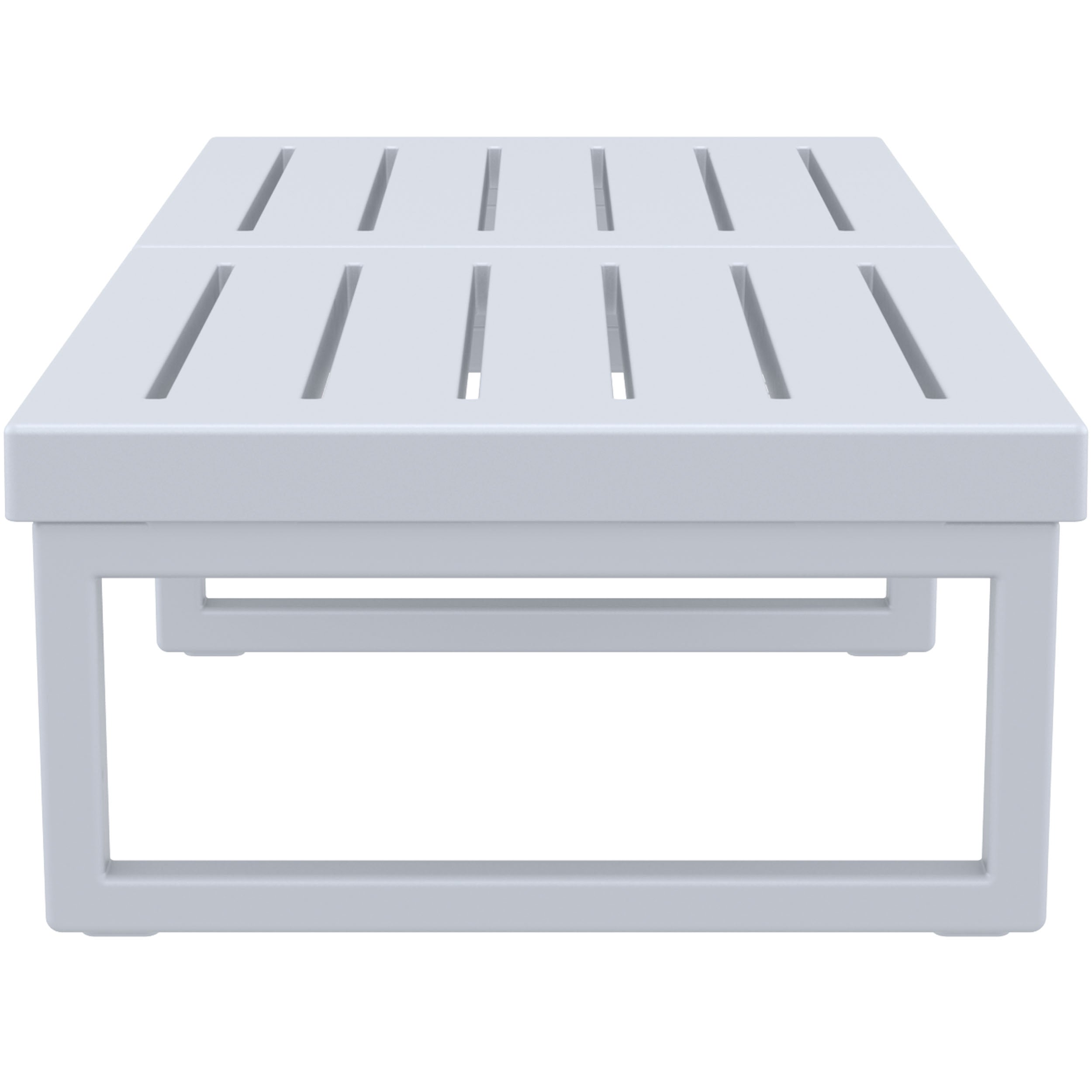 Mykonos Lounge Table XL - Silver Grey