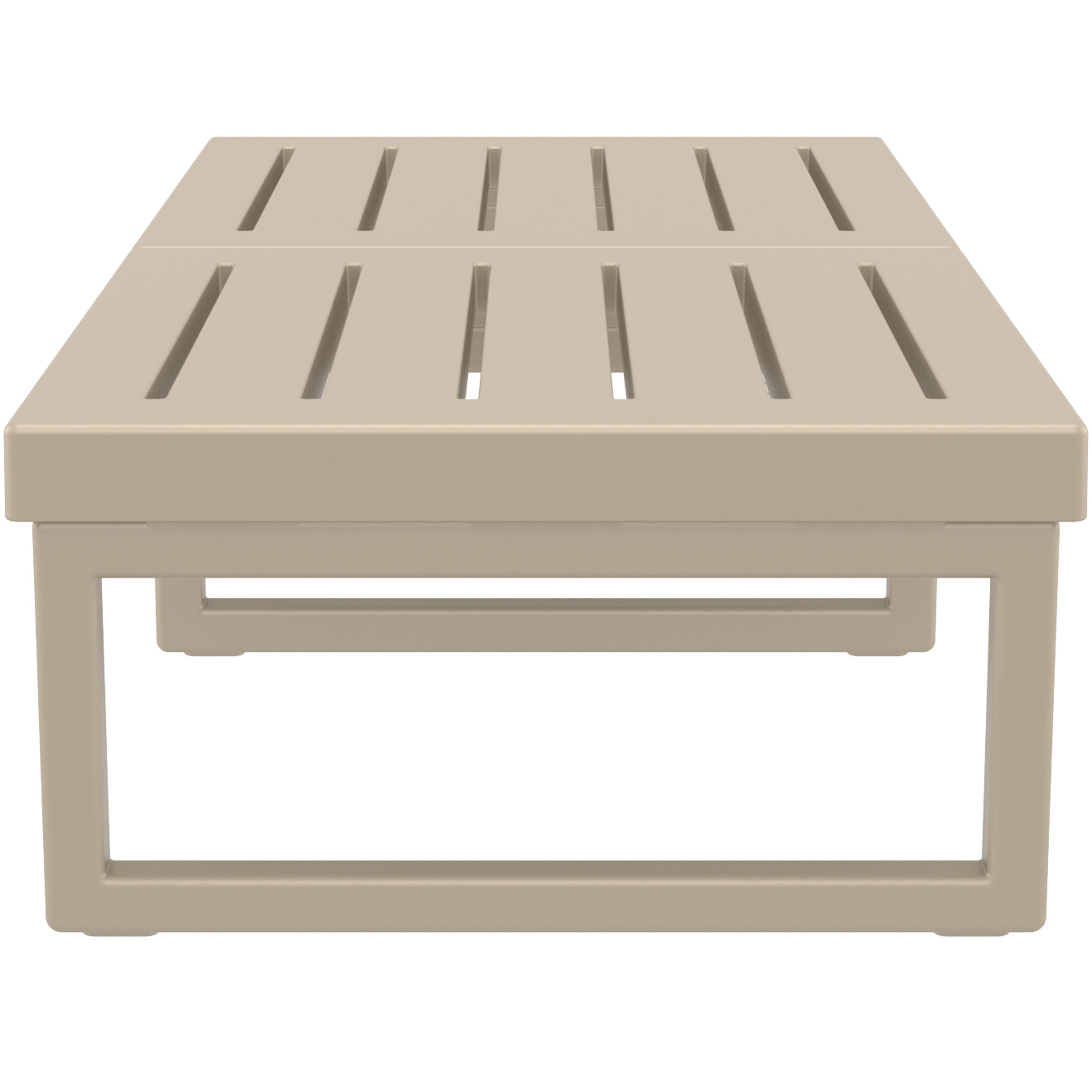 Mykonos Lounge Table XL - Silver Grey