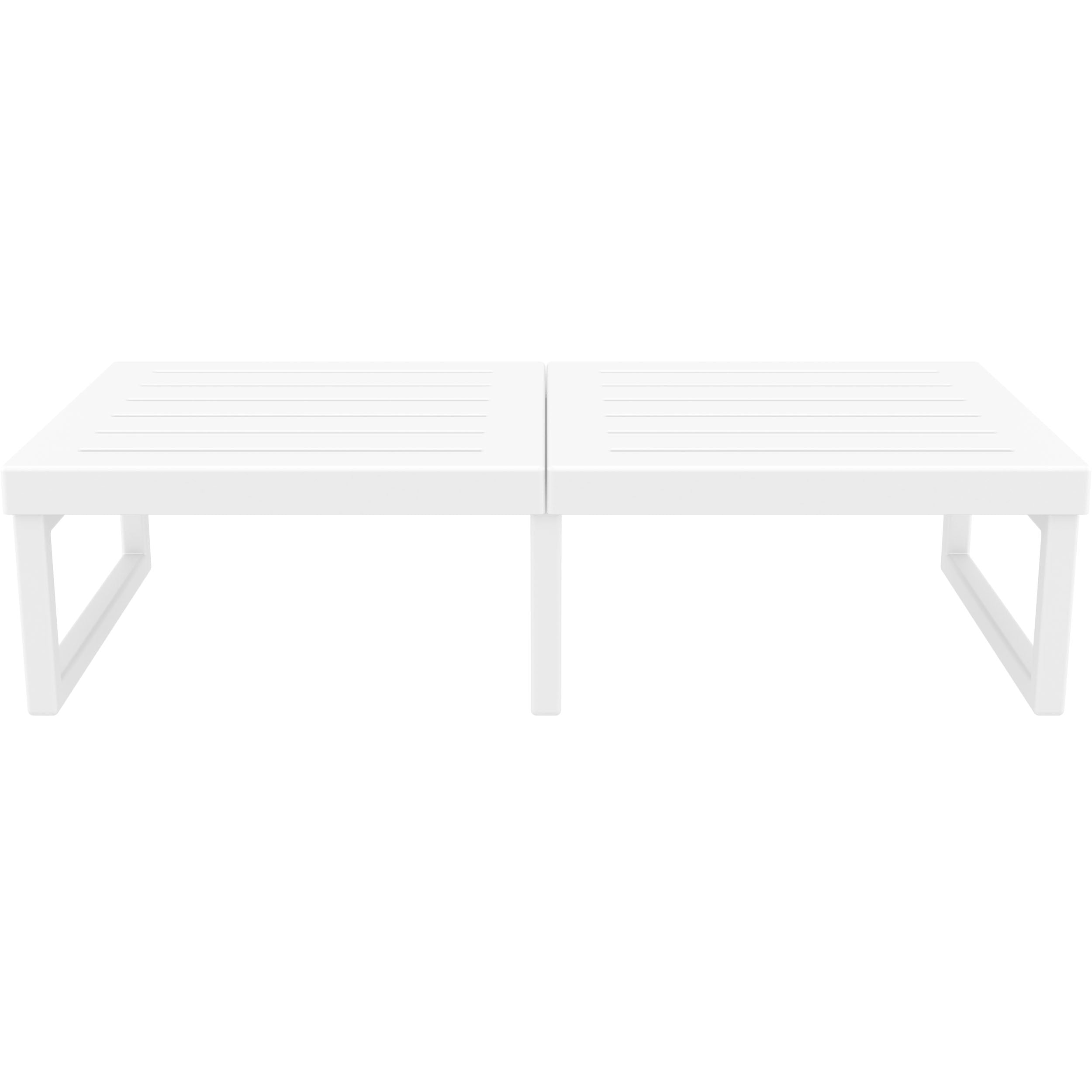 Mykonos Lounge Table XL - Silver Grey