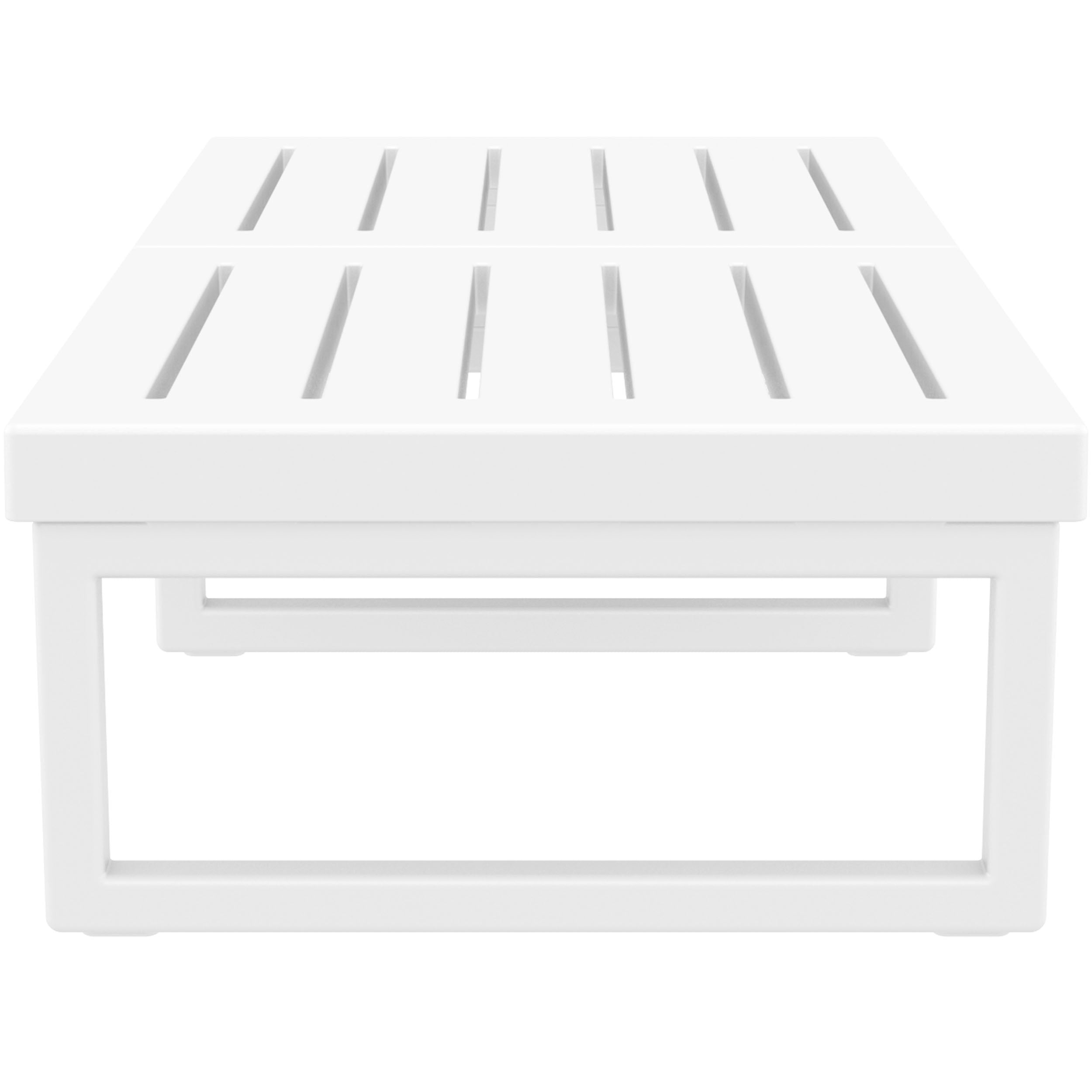 Mykonos Lounge Table XL - Silver Grey