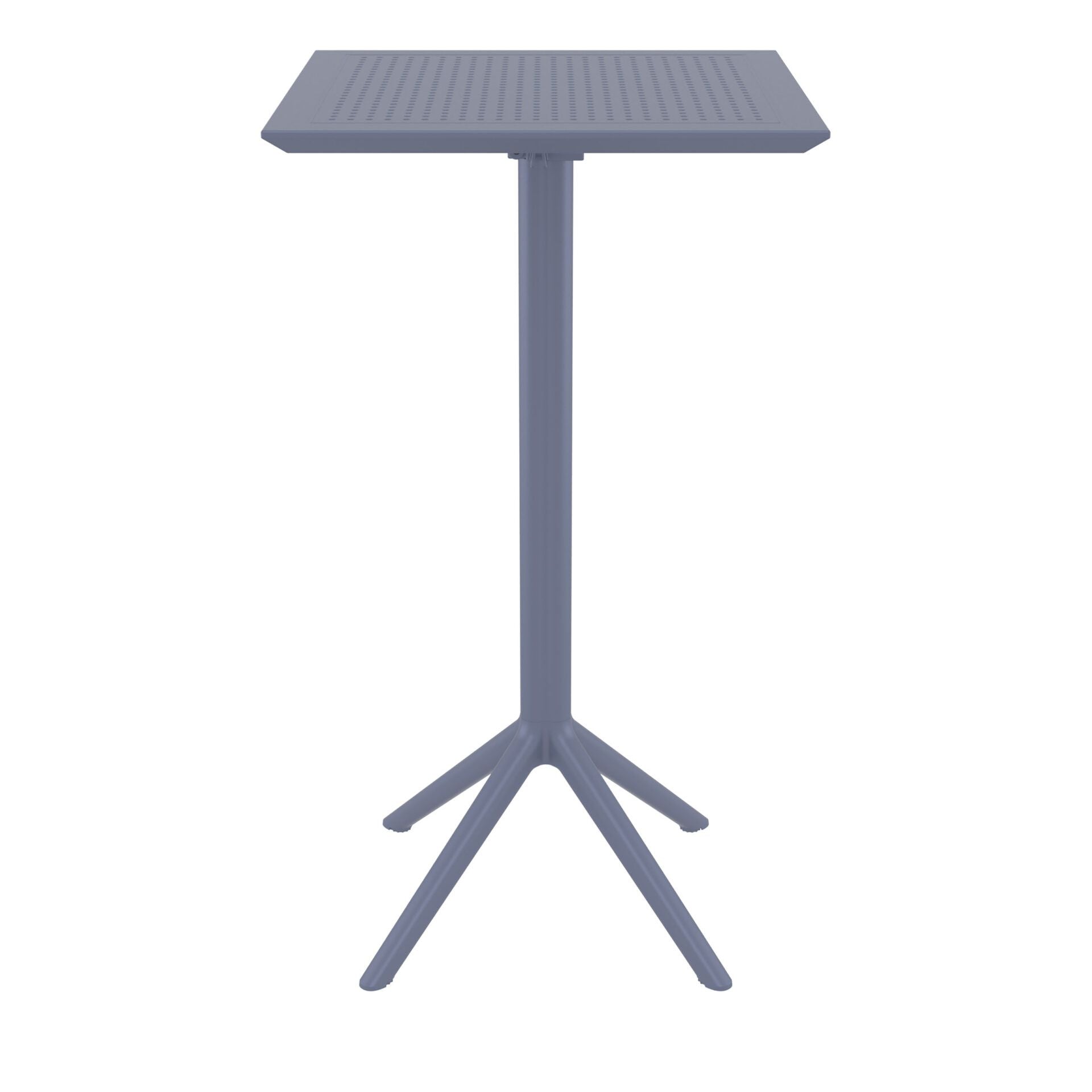 Sky Folding BAR Table 60 Square - White