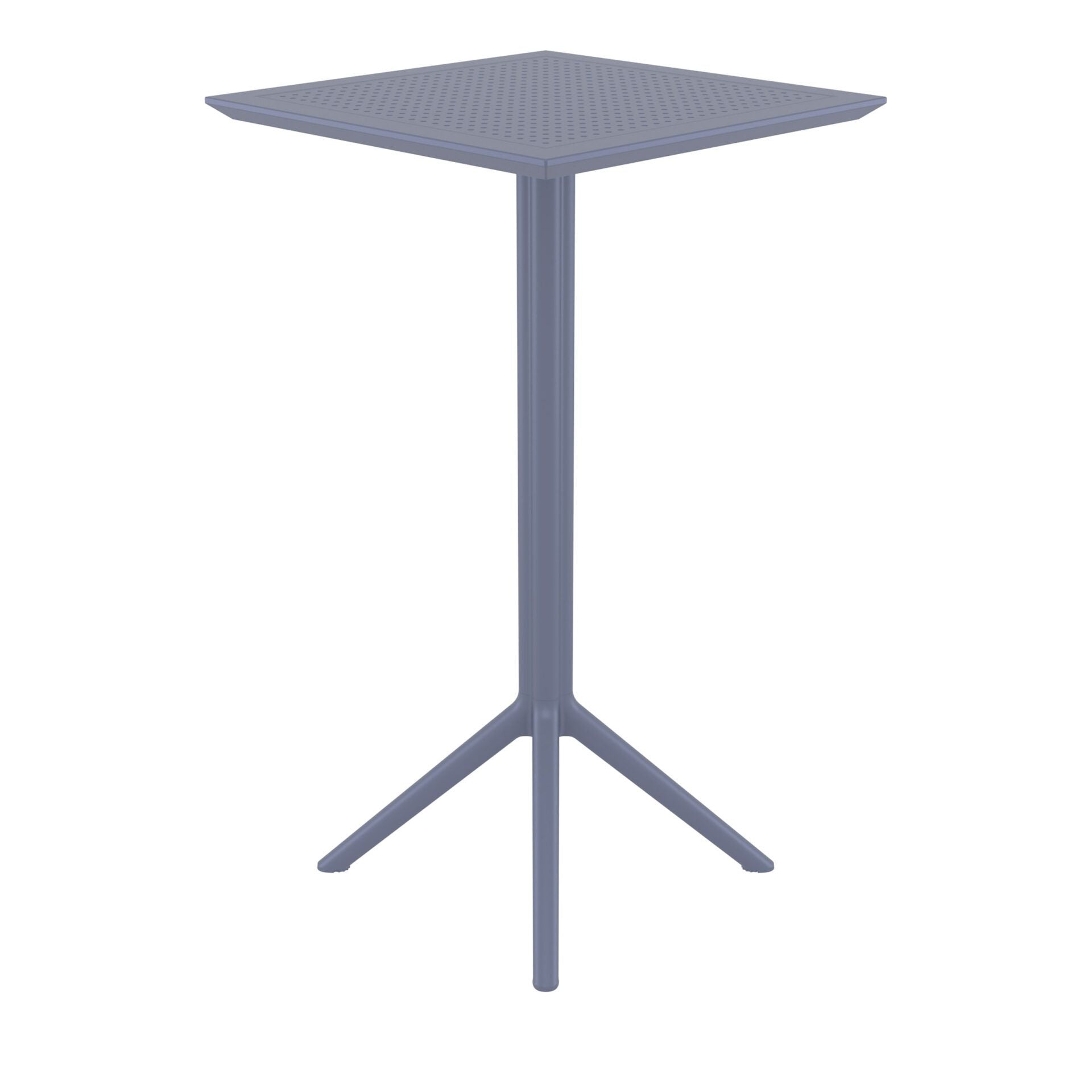 Sky Folding BAR Table 60 Square - White