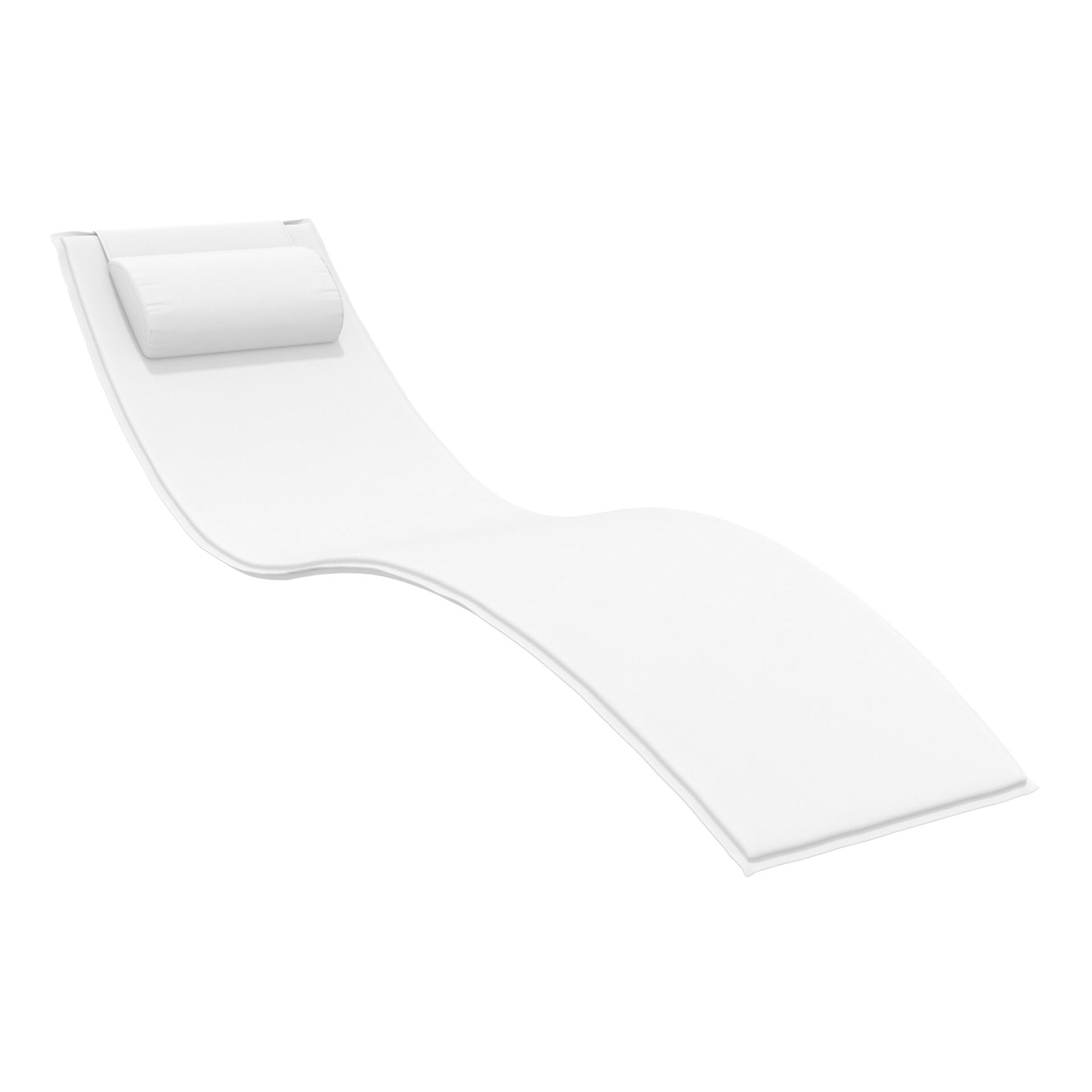 Slim Sunlounger - Anthracite with Black Cushion