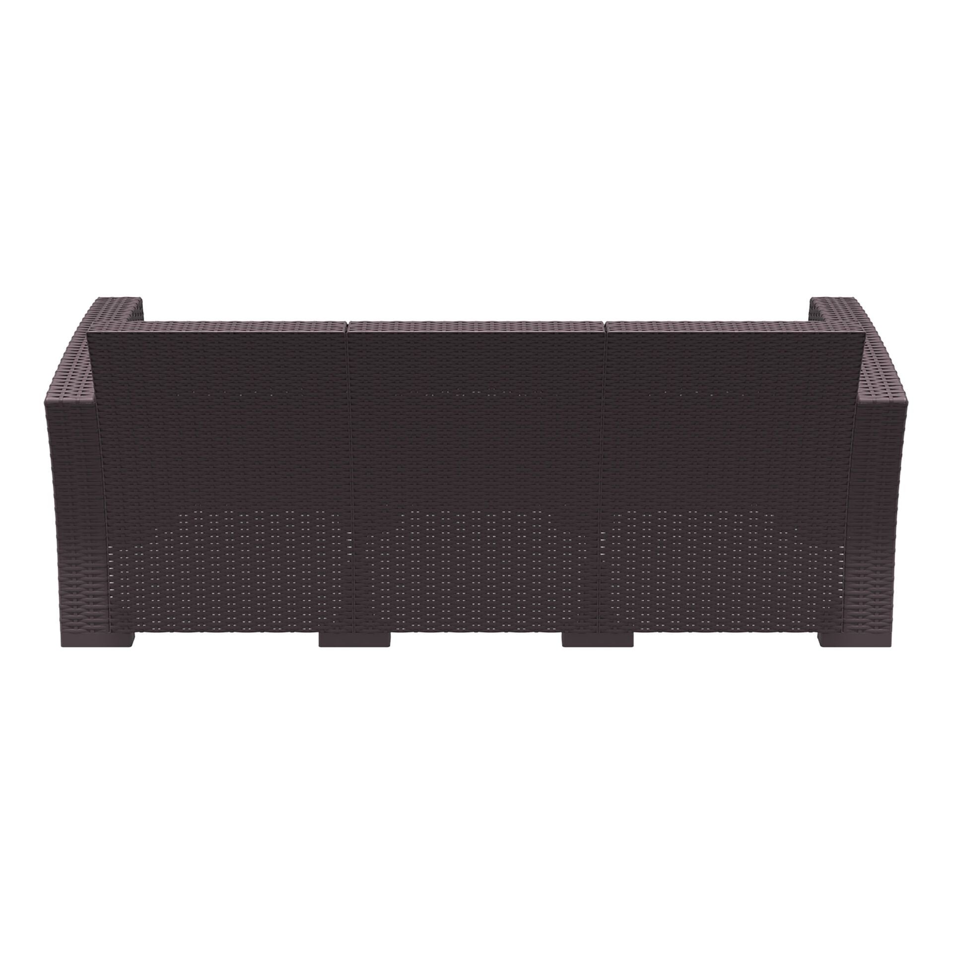 Mykonos Lounge Sofa XL - Silver Grey