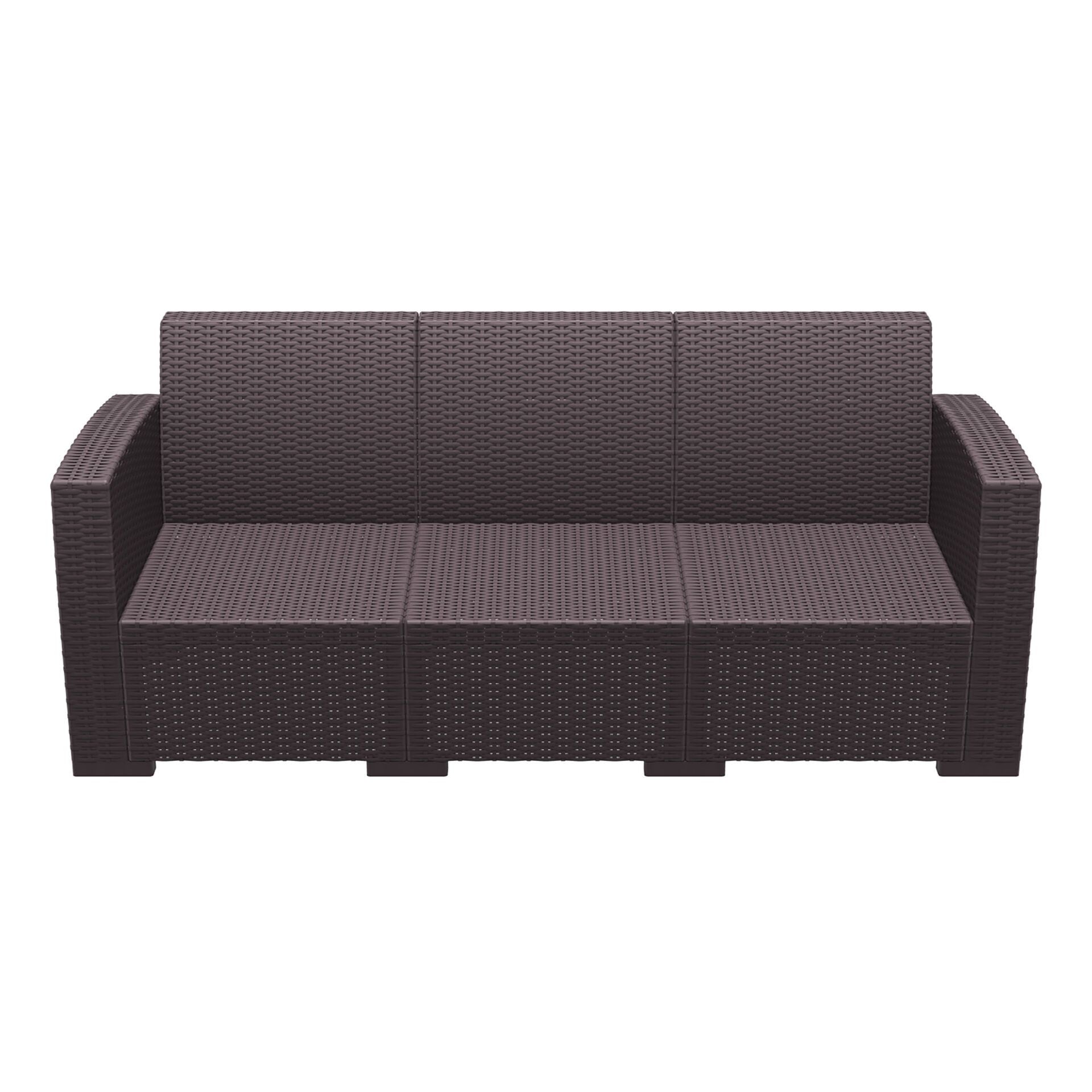 Mykonos Lounge Sofa XL - Silver Grey