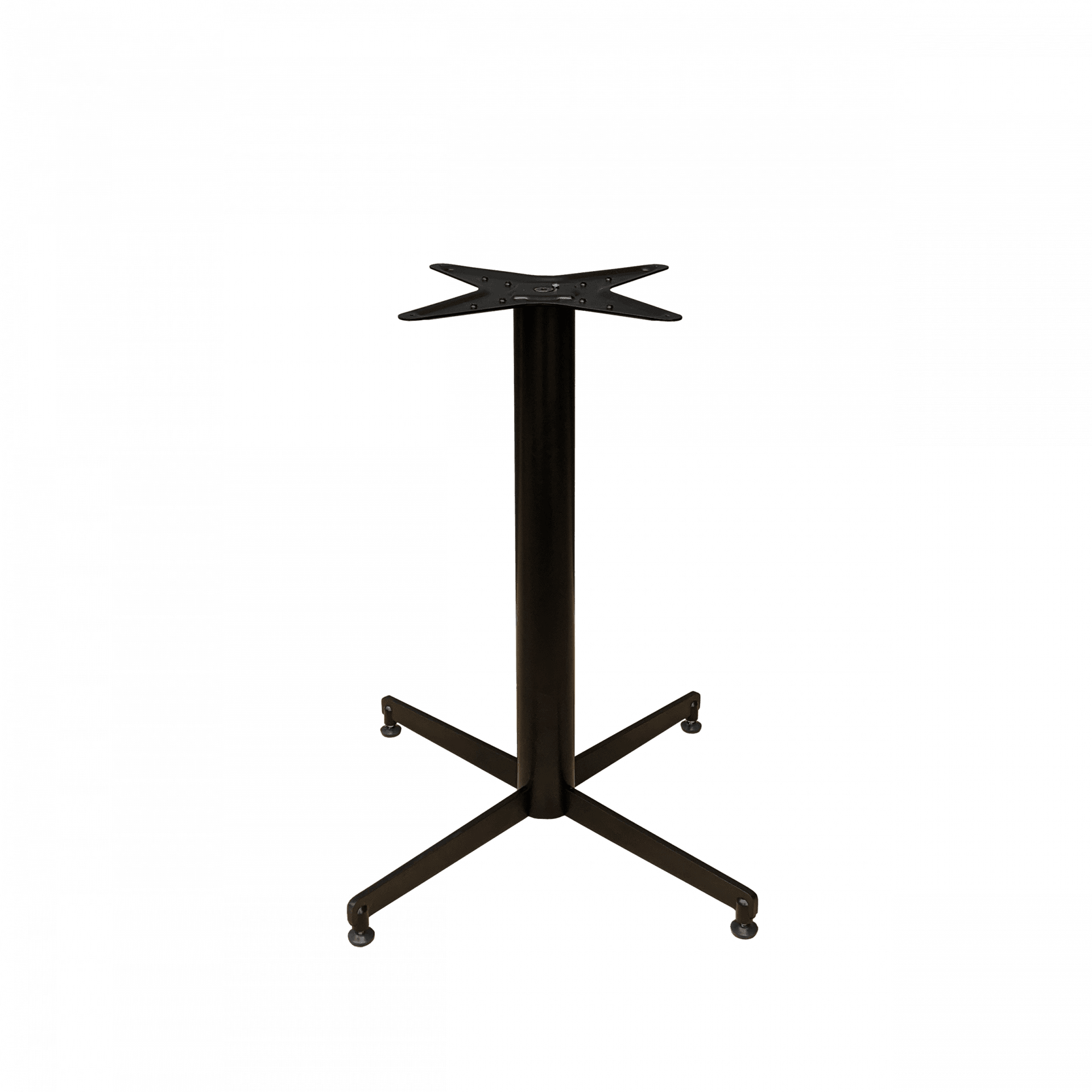 Stockholm Base - Round Pole - Black