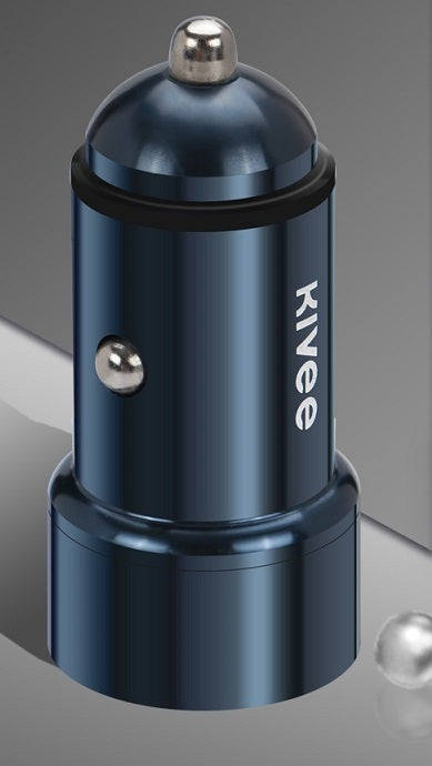 KIVEE UT202 car charger with Dual USB - 2.4 A Dark Blue