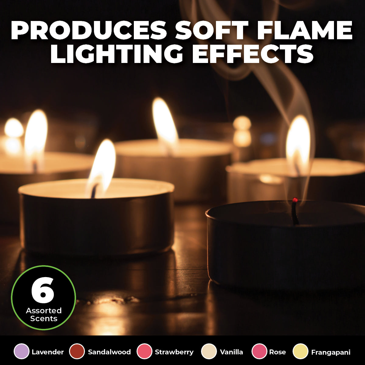 Home Master 576PCE Multi-Scented Tealight Candles Home Décor Party Wedding