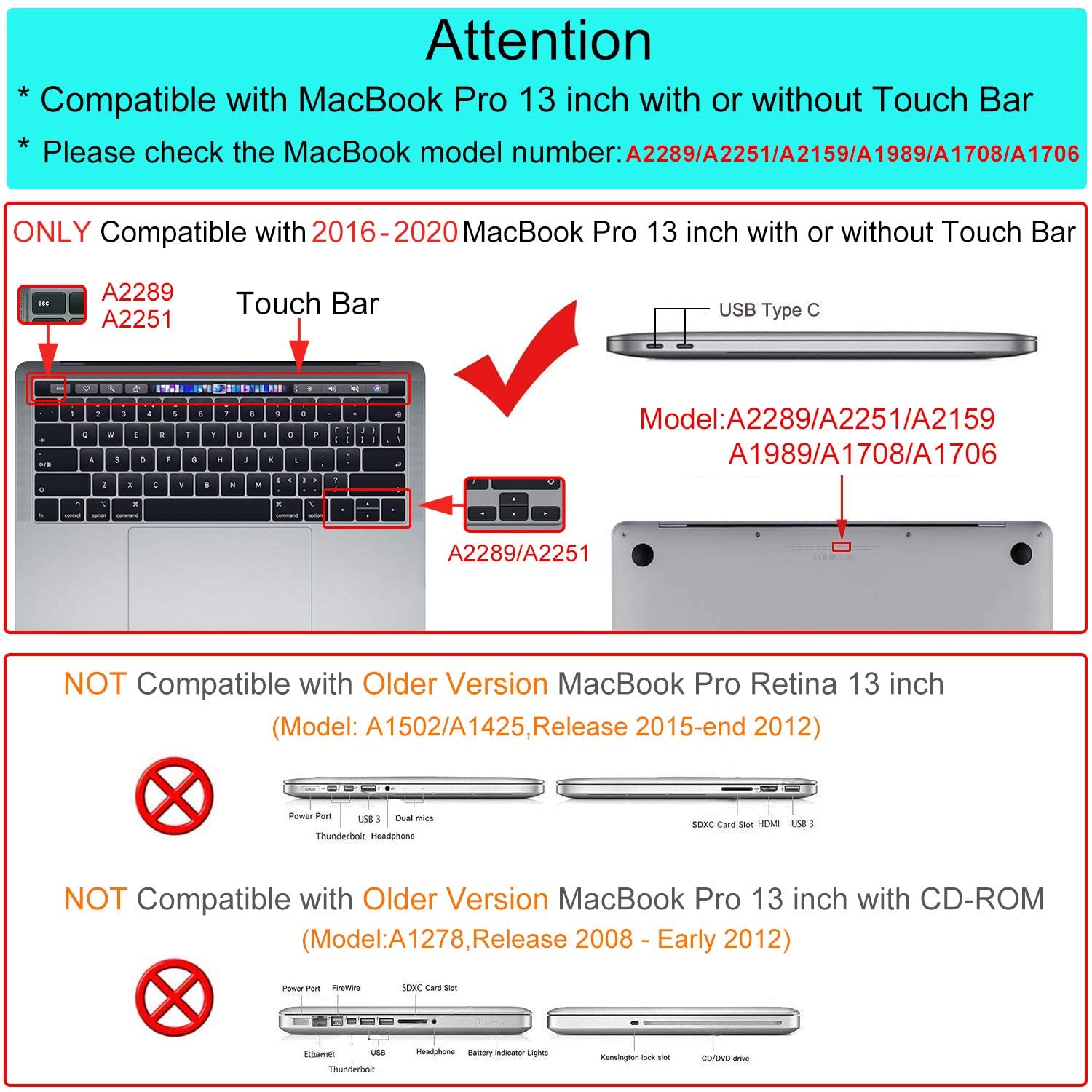 Purple MacBook Pro 13 inch 2020 A2338 A2251 A2289 Matte Shell Case Keyboard Cover Touch Bar